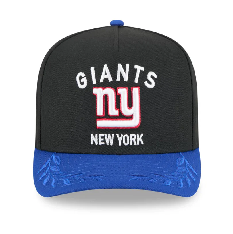 New York Giants Black NFL25 DRAFT 950 AFrame Snap Back - Image 2