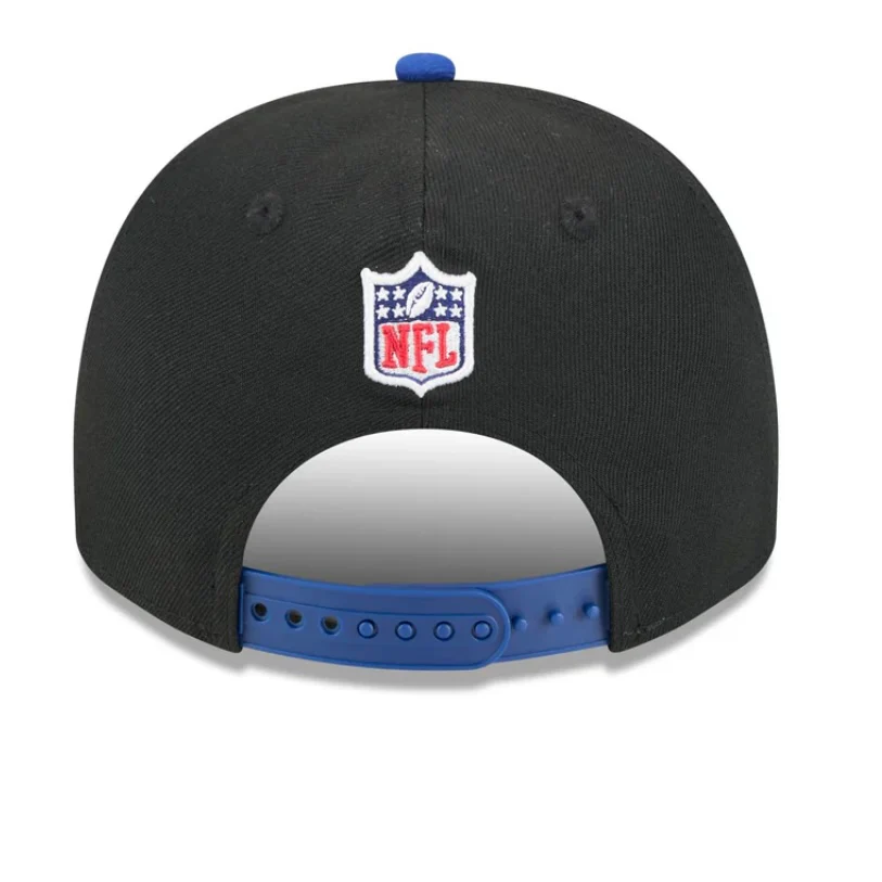 New York Giants Black NFL25 DRAFT 950 AFrame Snap Back - Image 3