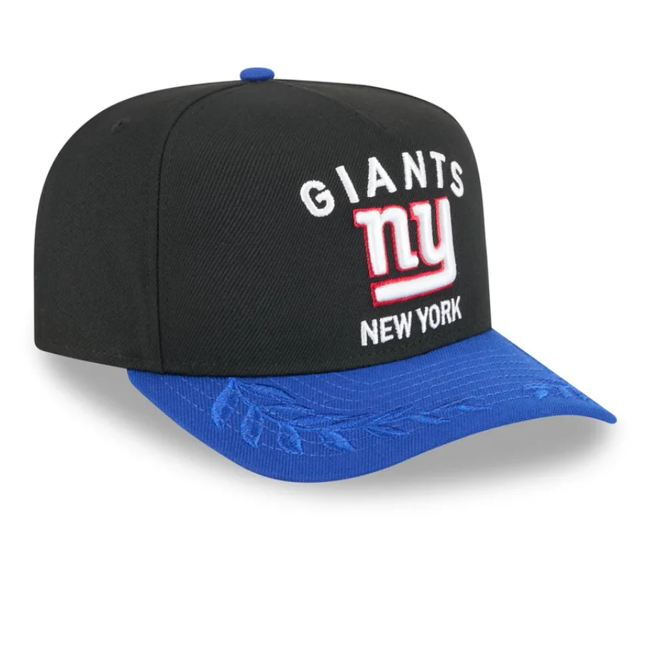 New York Giants Black NFL25 DRAFT 950 AFrame Snap Back - Image 6