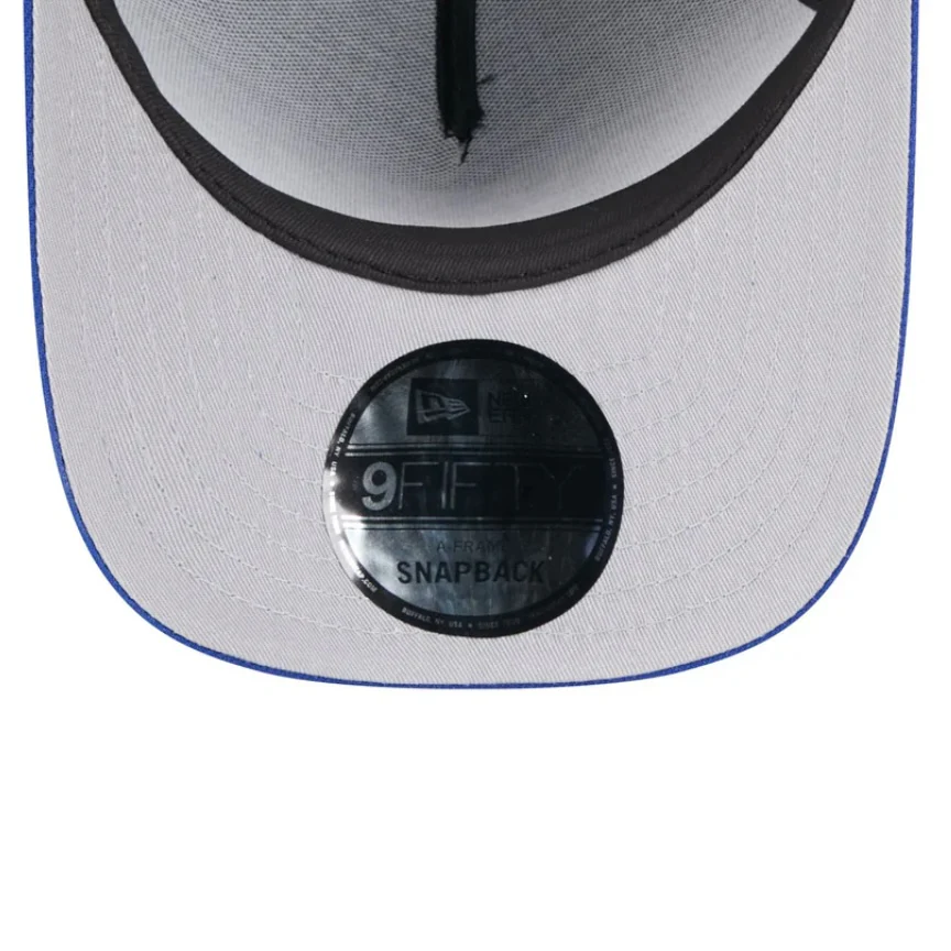 New York Giants Black NFL25 DRAFT 950 AFrame Snap Back - Image 7