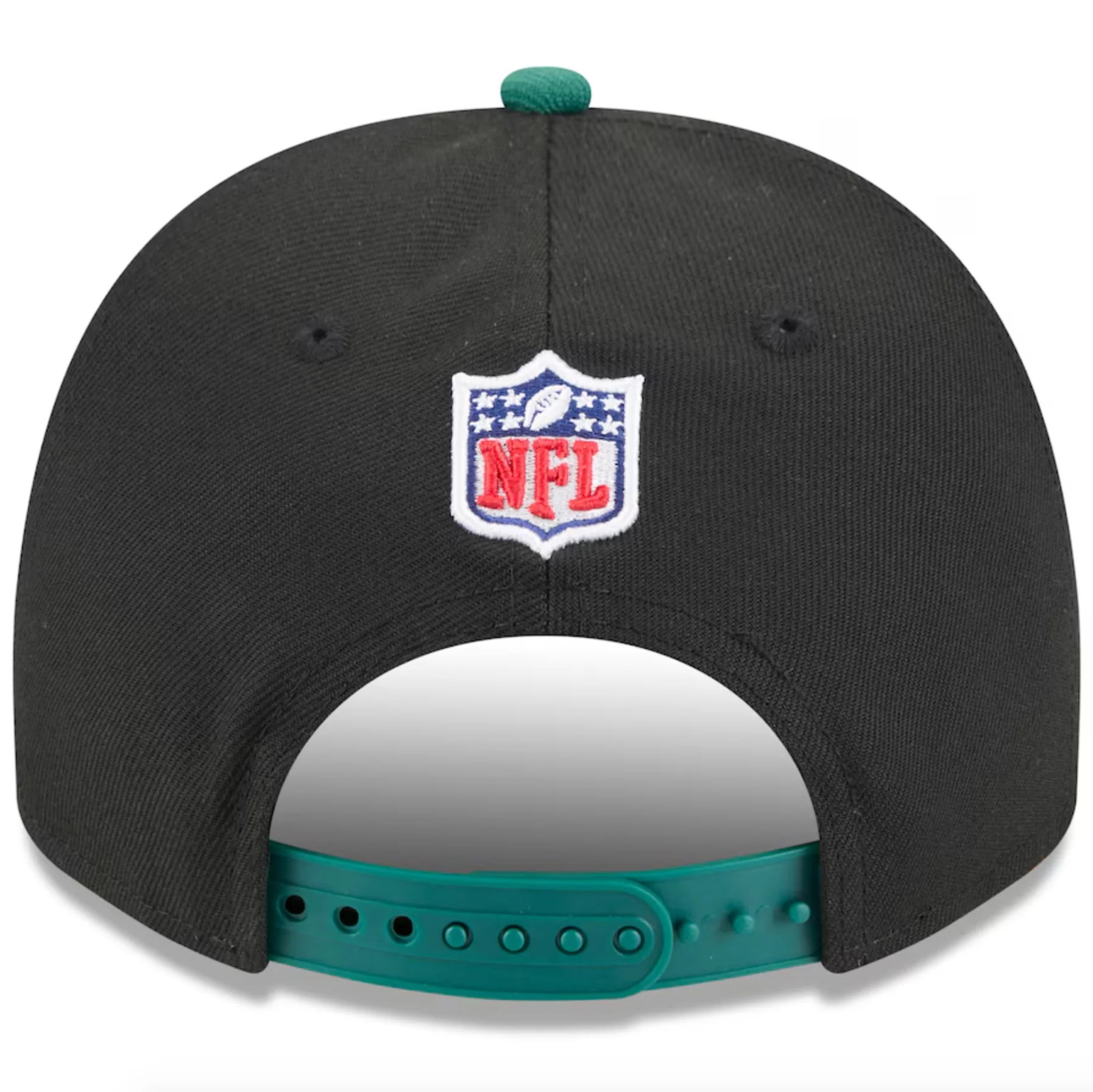 New York Jets Black NFL25 DRAFT 950 AFrame Snap Back - Image 4