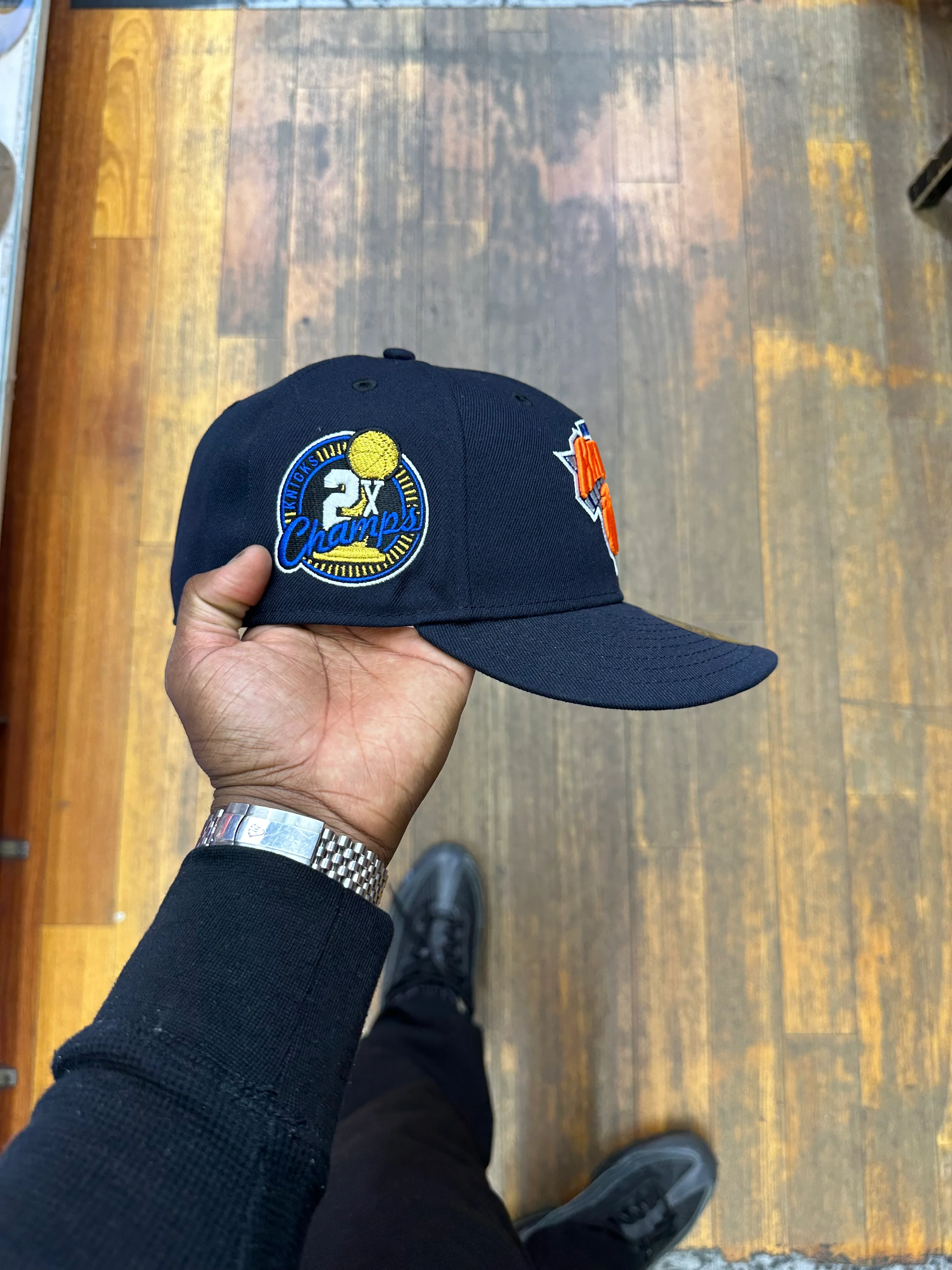 New York Knicks All Navy Blue 2X Champions - Image 6