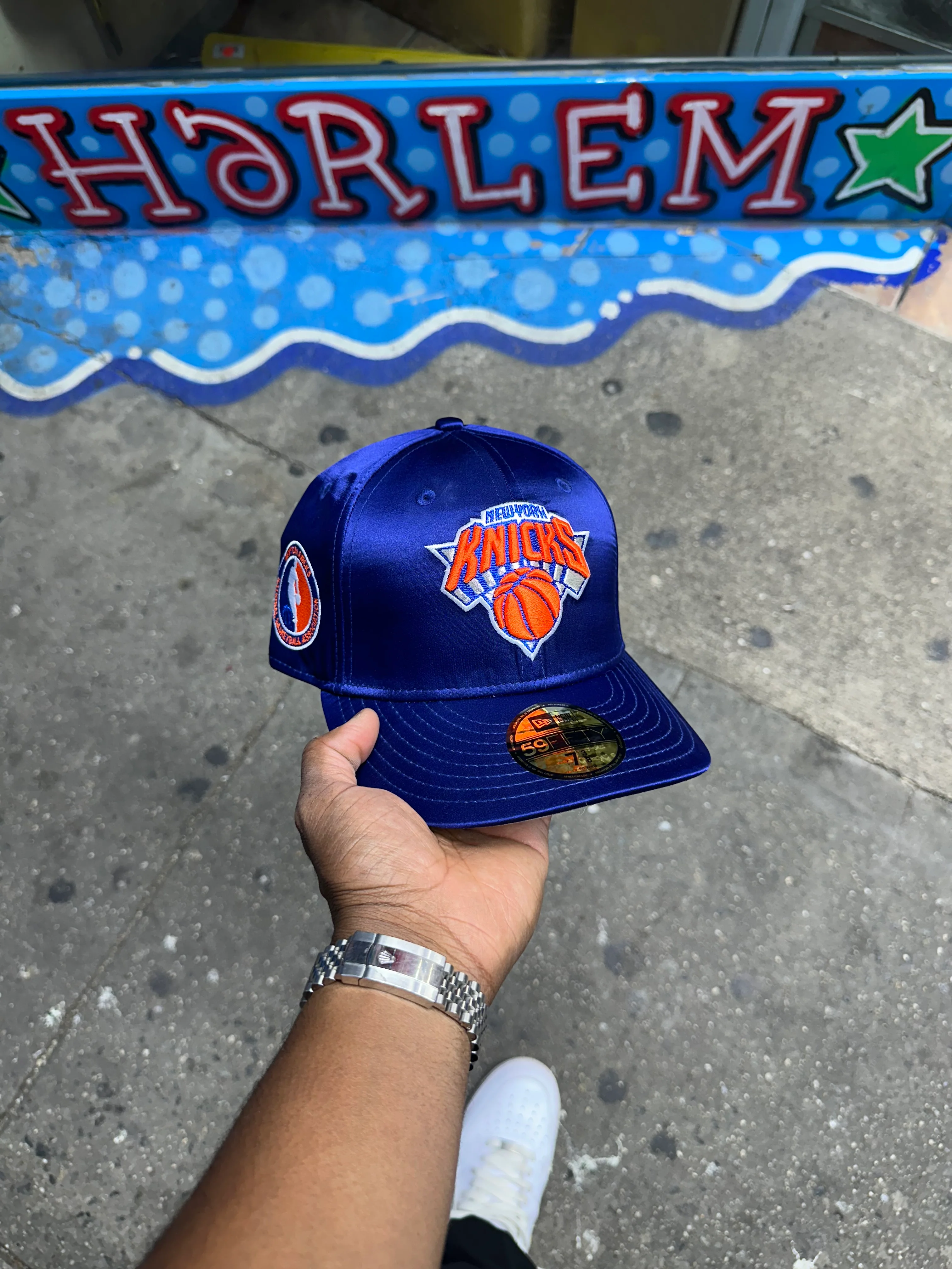New York Knicks All Satin Royal Blue - Image 5