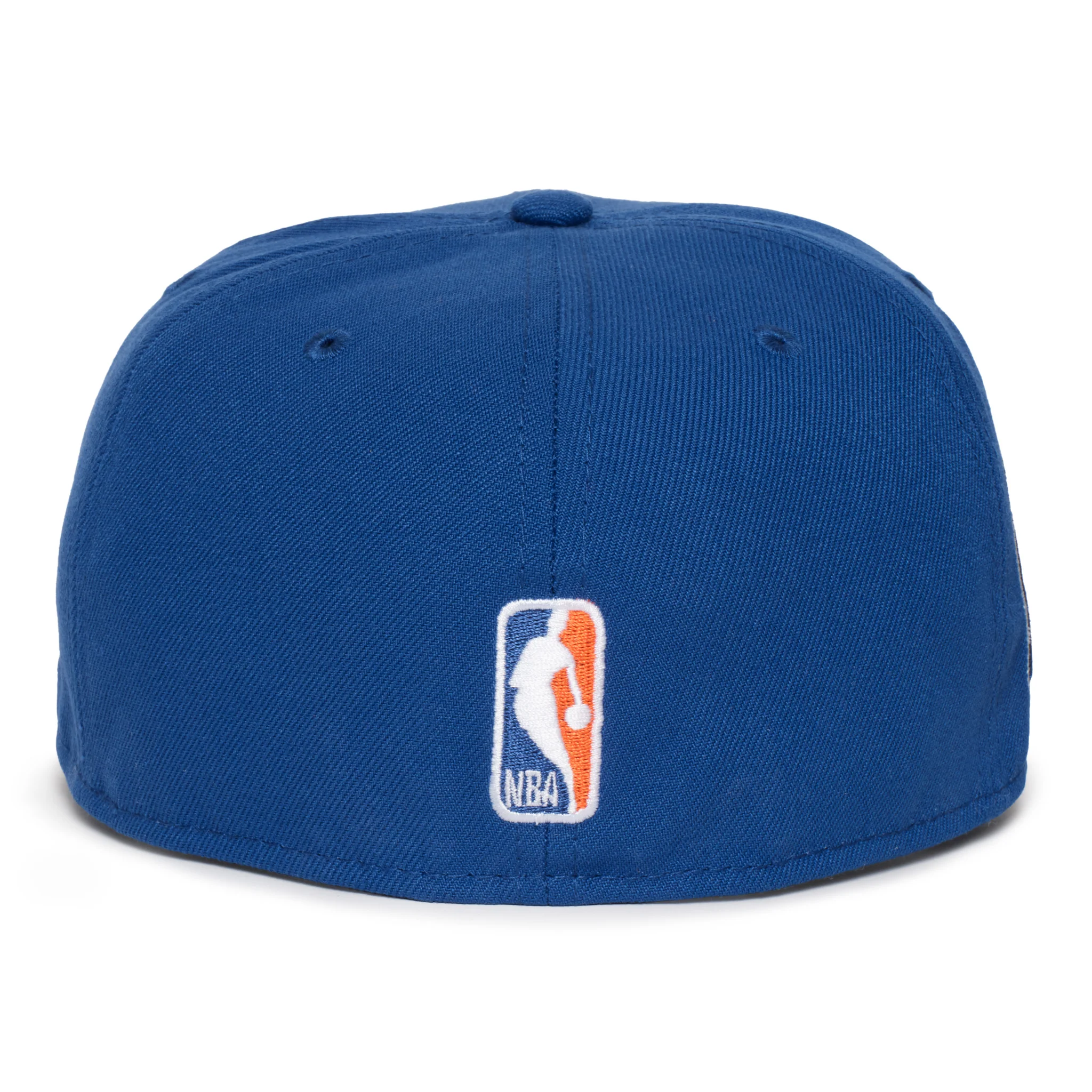 New York Knicks Blue Upside Down Logo 2x Champs Grey uv - Image 5