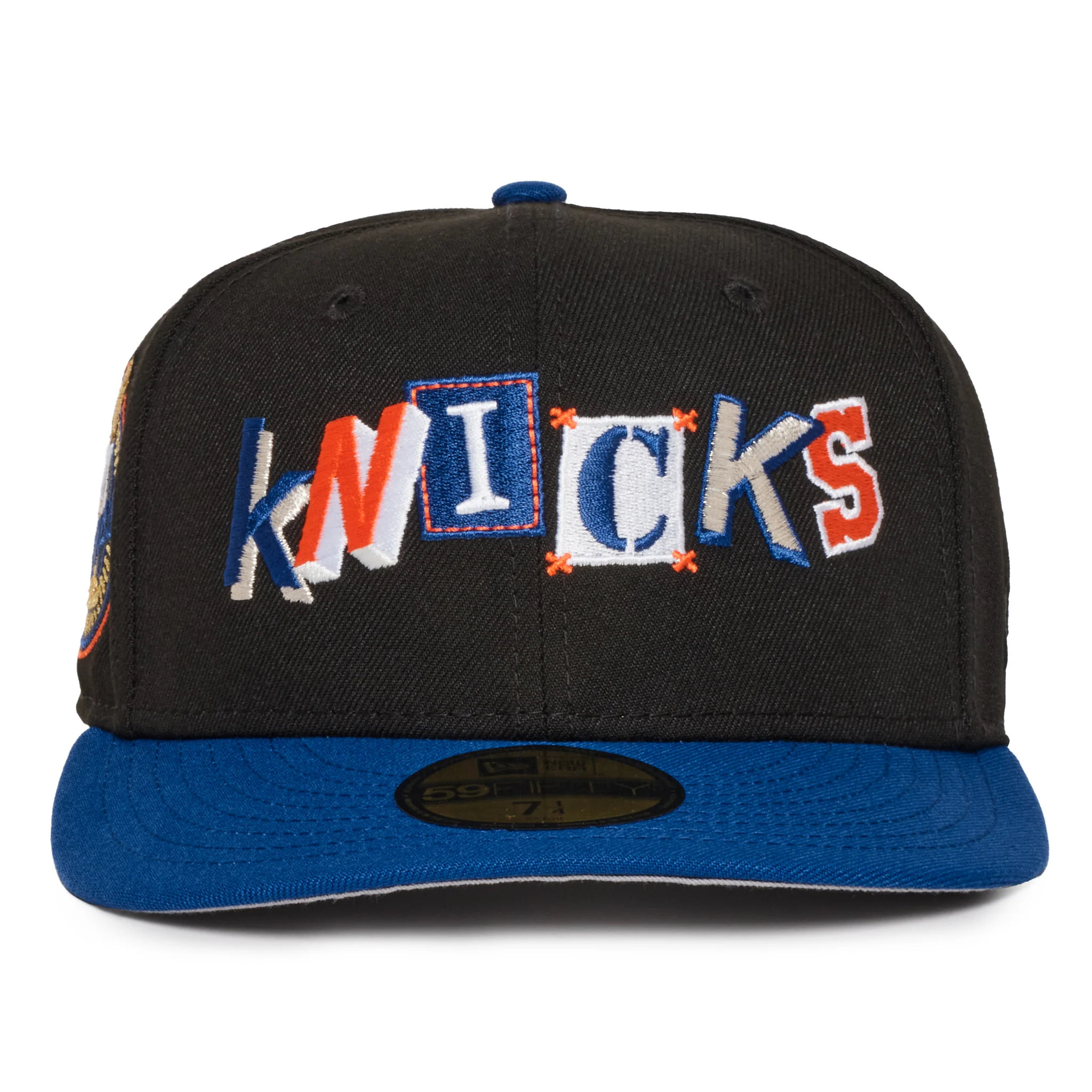 New York Knicks Diy Black & Blue 2x Champs Grey uv - Image 2
