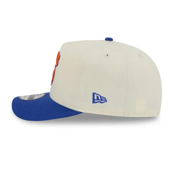 New York Knicks HWC Chrome White 9FIFTY A-Frame Snapback - Image 4