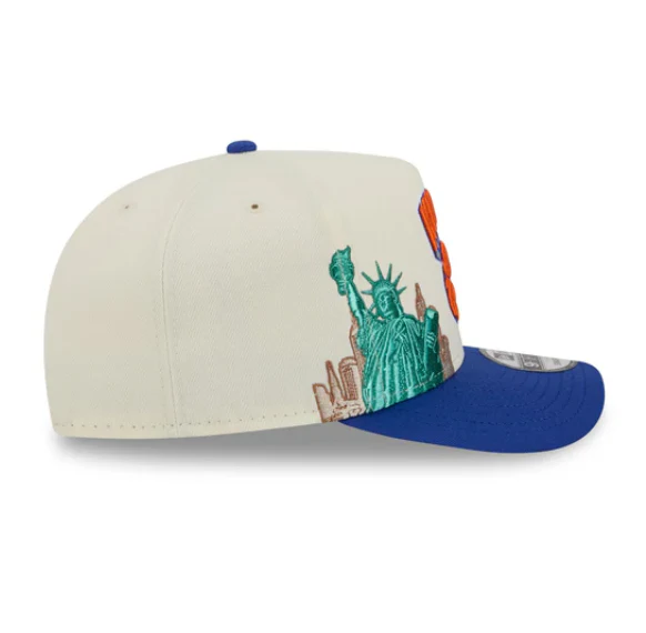 New York Knicks HWC Chrome White 9FIFTY A-Frame Snapback - Image 5