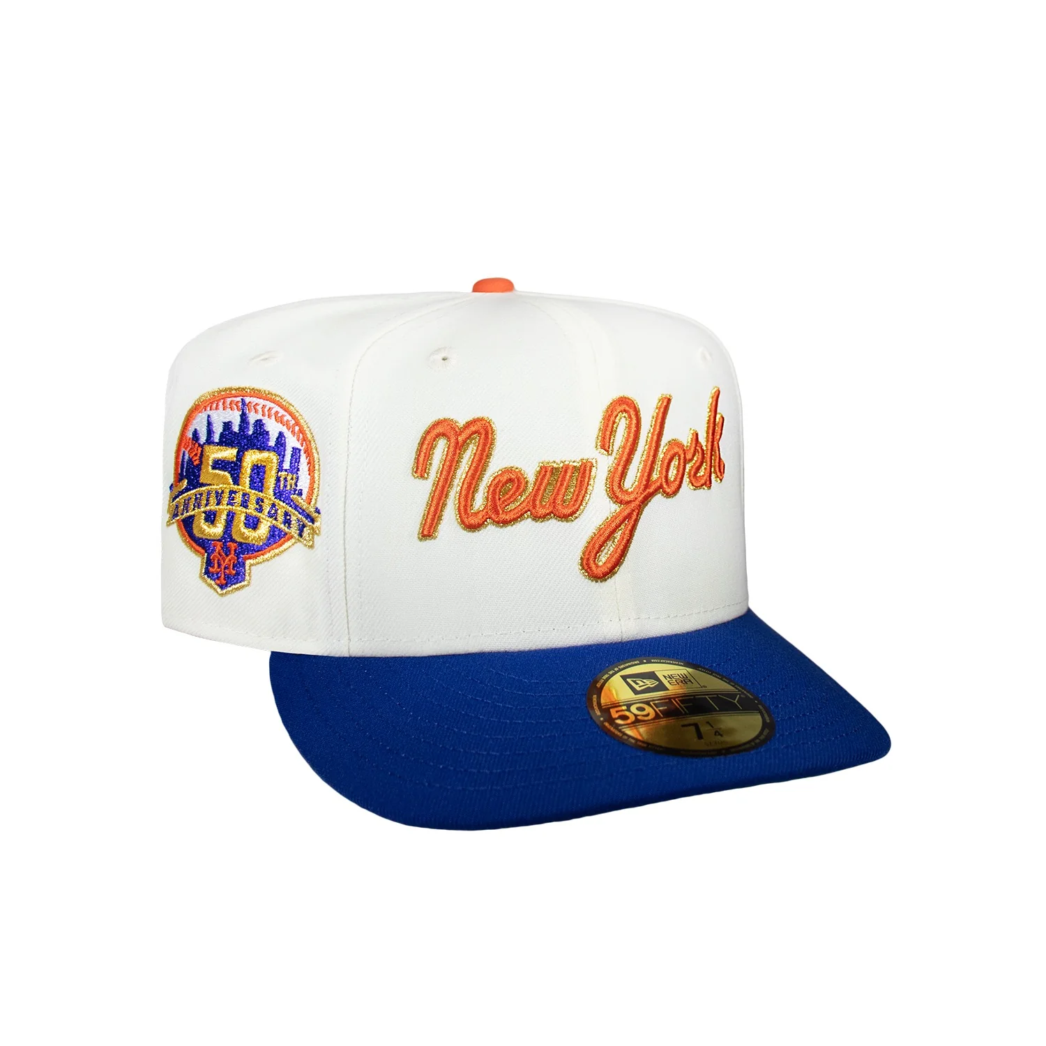 New York Mets Creme and Royal Script 50Th - Image 2