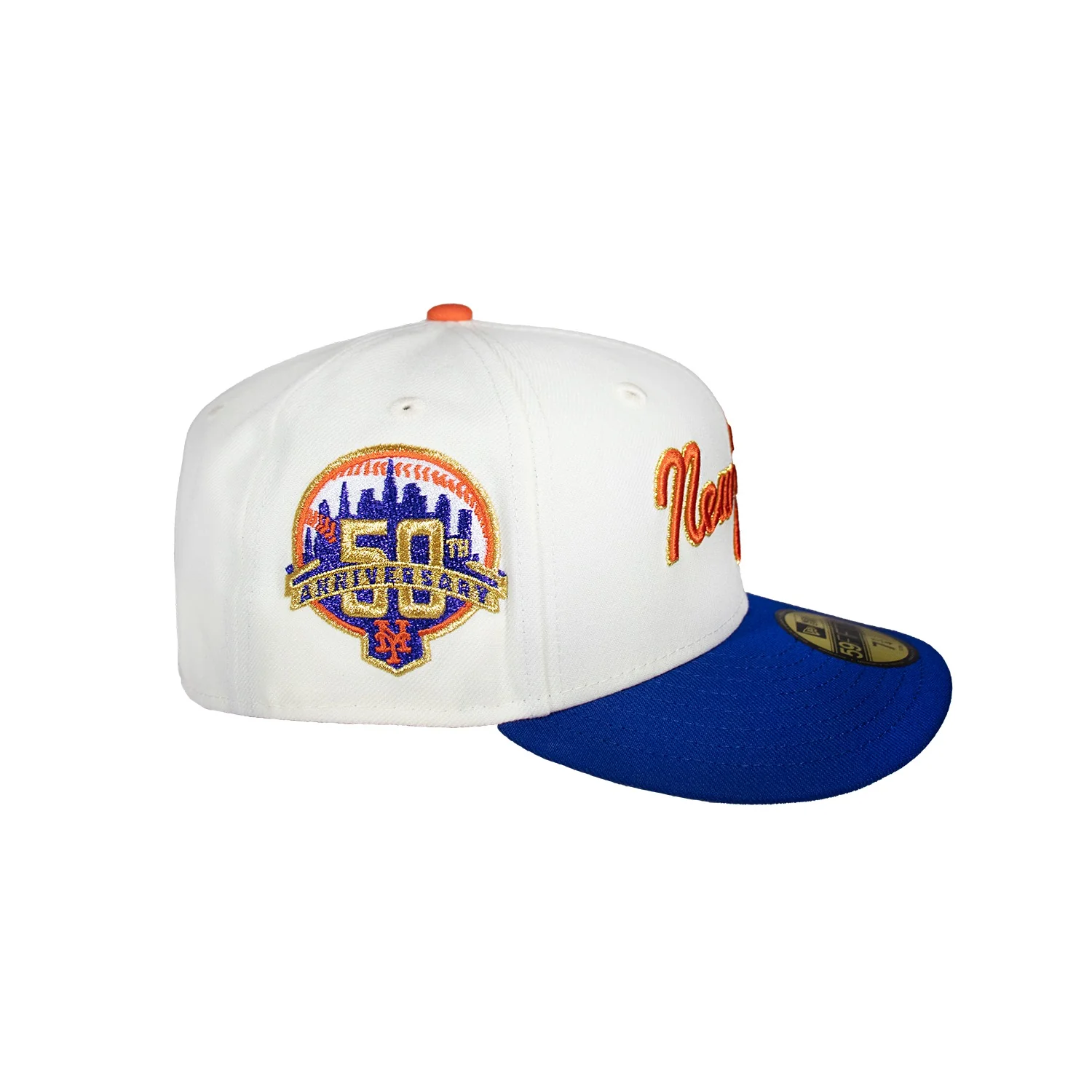 New York Mets Creme and Royal Script 50Th - Image 3