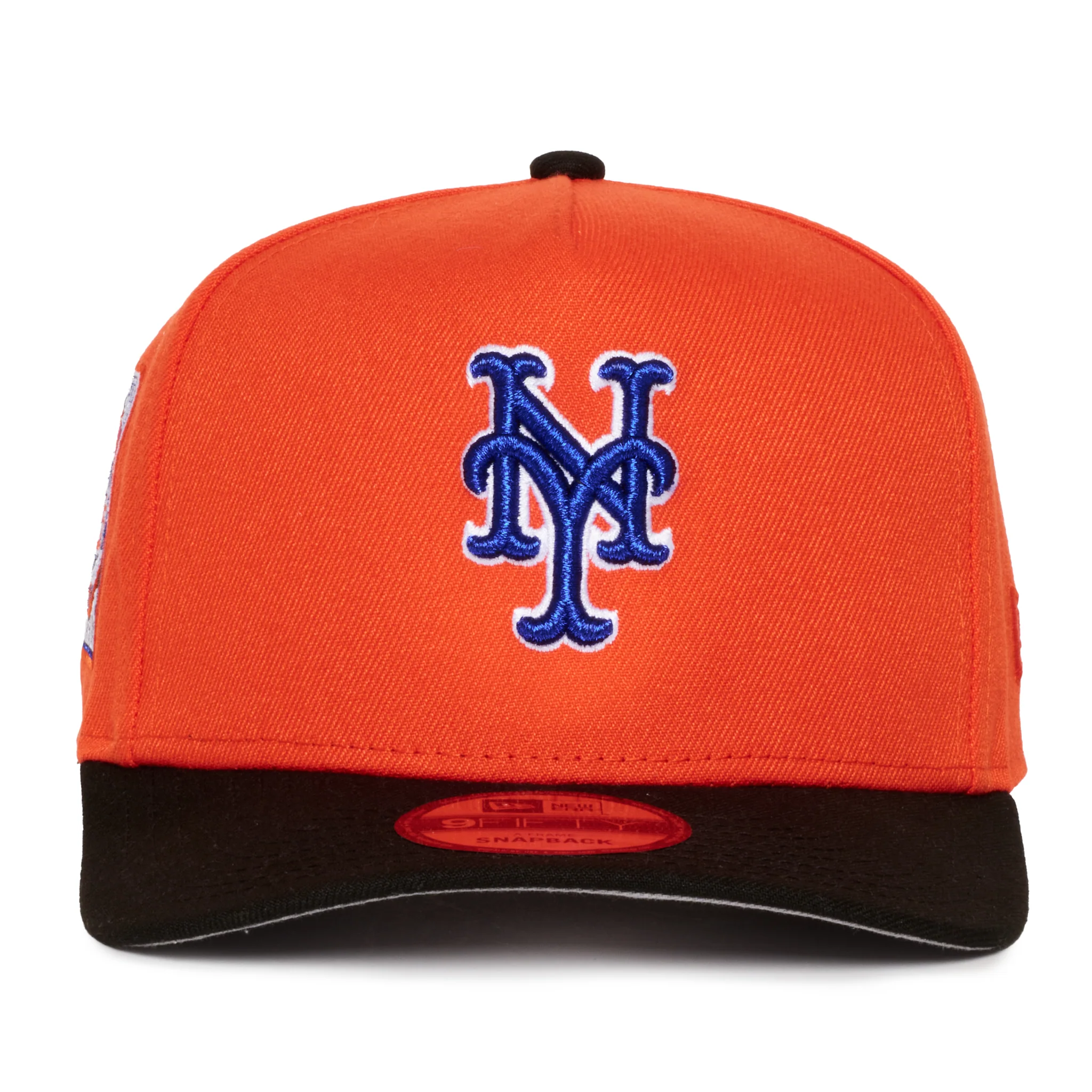 New York Mets Orange and Black 950 AFrame 25 Years Snap Back - Image 2