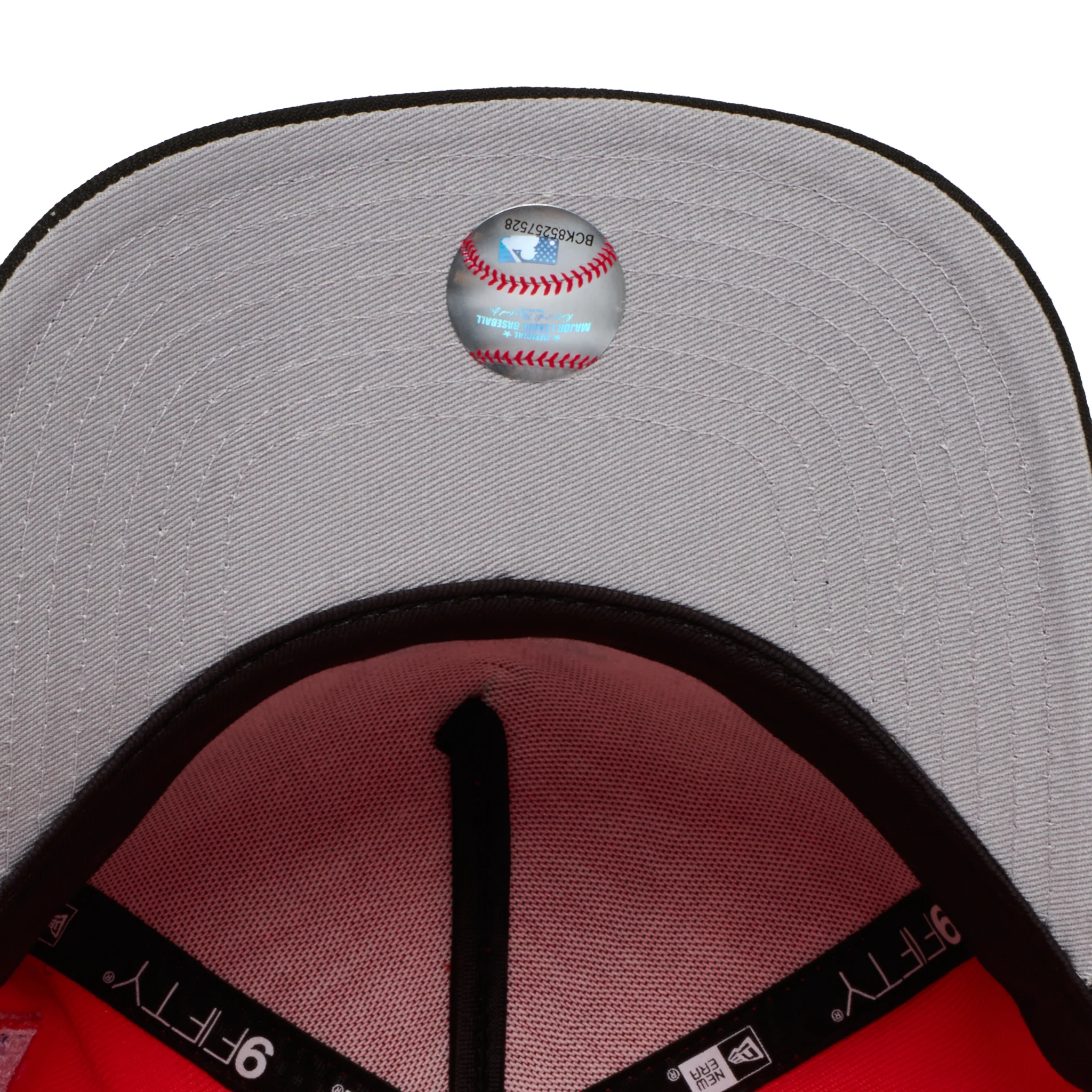 New York Mets Orange and Black 950 AFrame 25 Years Snap Back - Image 7