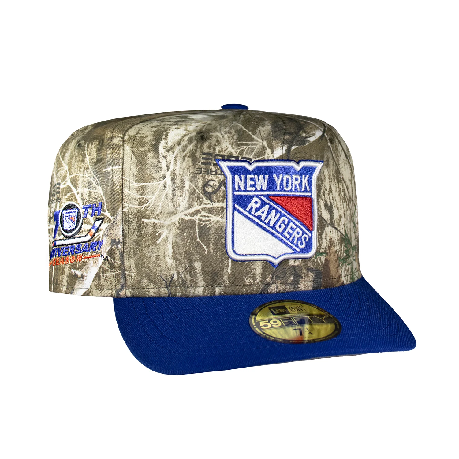 New York Rangers Real Tree and Royal Blue 10Th Seasons - Image 2
