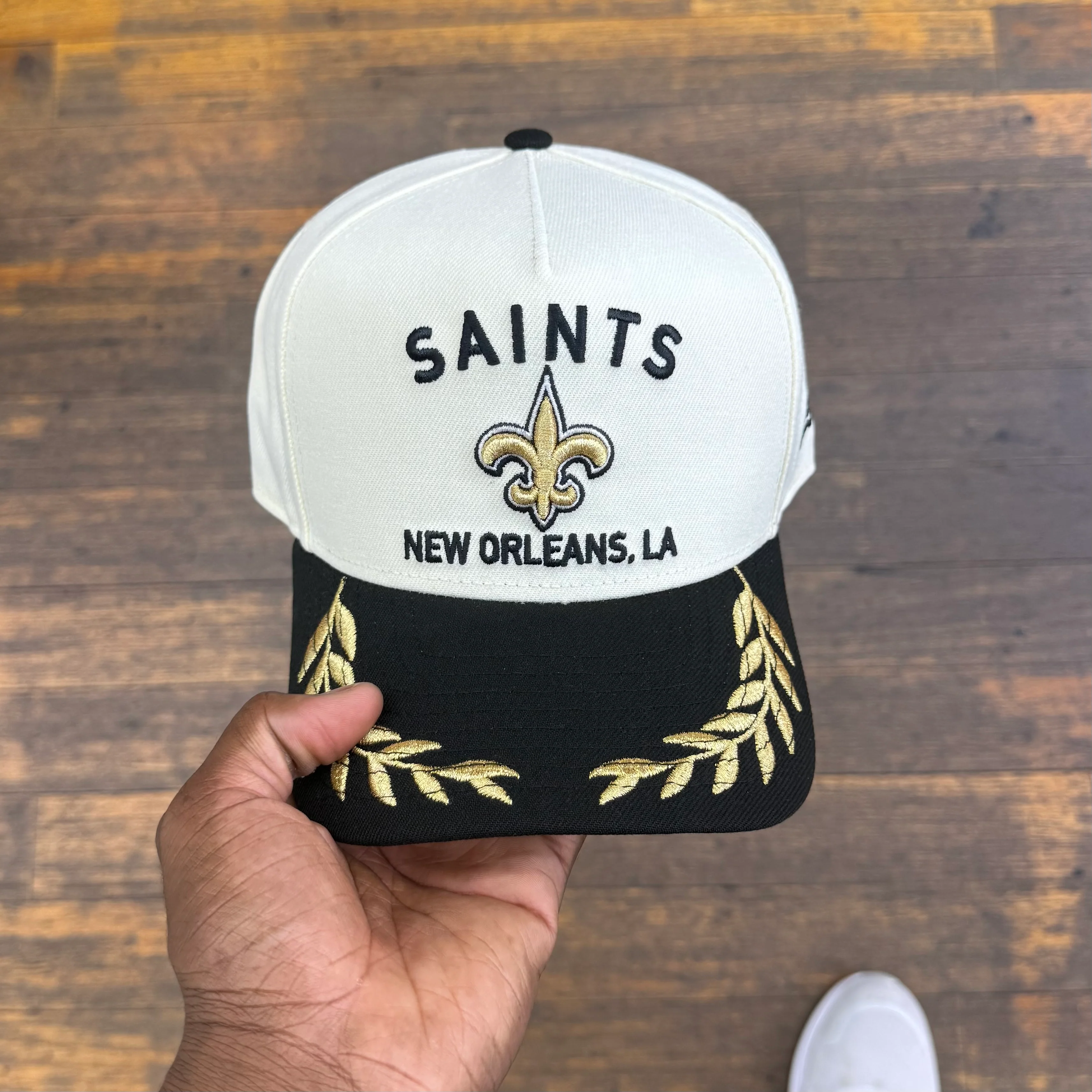 New Orleans Saints Chrome NFL25 DRAFT 950 AFrame Snap Back - Image 2