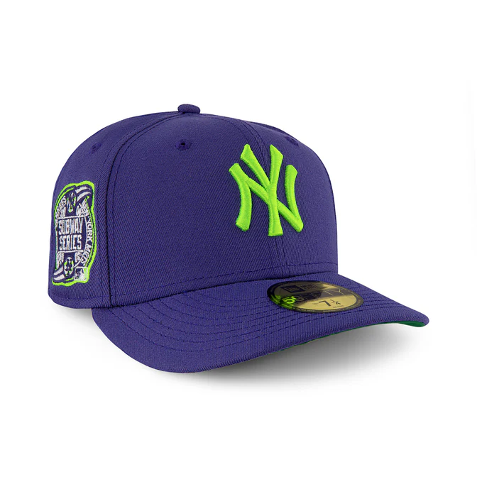 New York Yankees All Purple Lime Green Logo SWS - Image 2