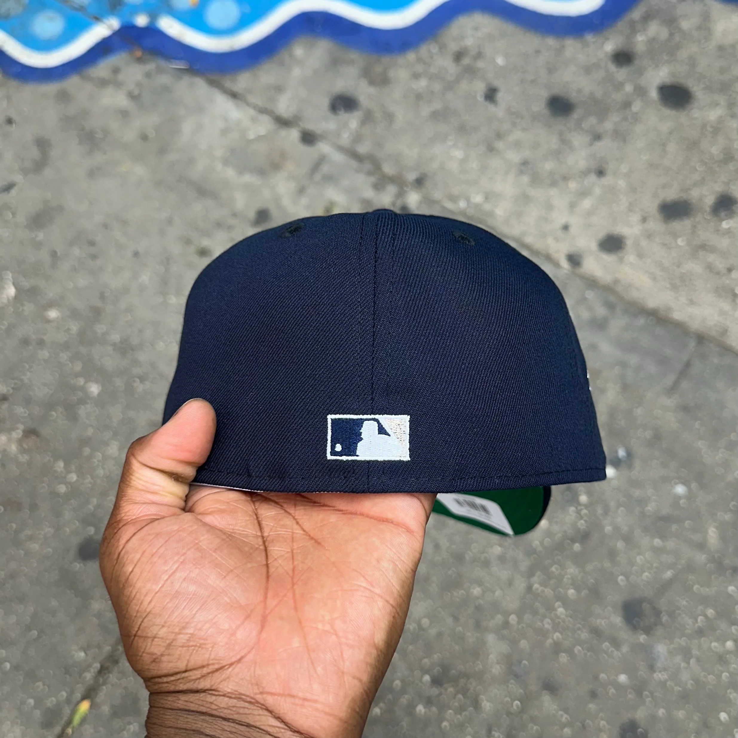 New York Yankees All Navy Blue w/ Script Logo 1998 WS - Image 9