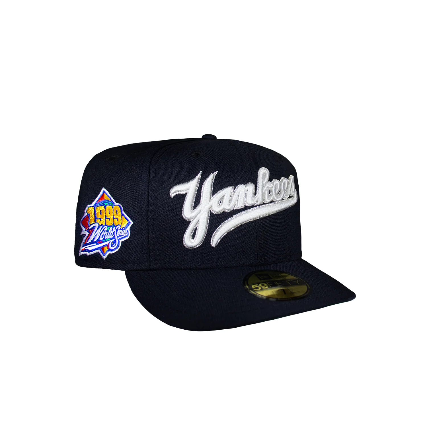 New York Yankees All Navy Script 1999 WS - Image 2