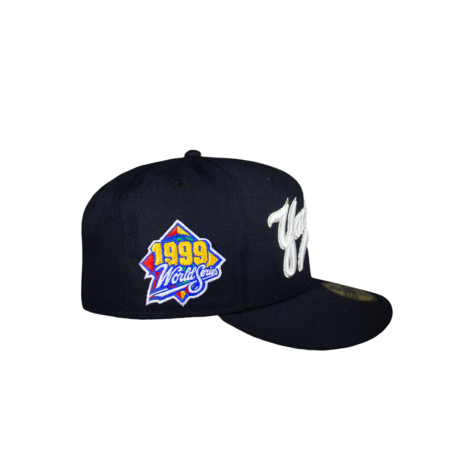 New York Yankees All Navy Script 1999 WS - Image 3