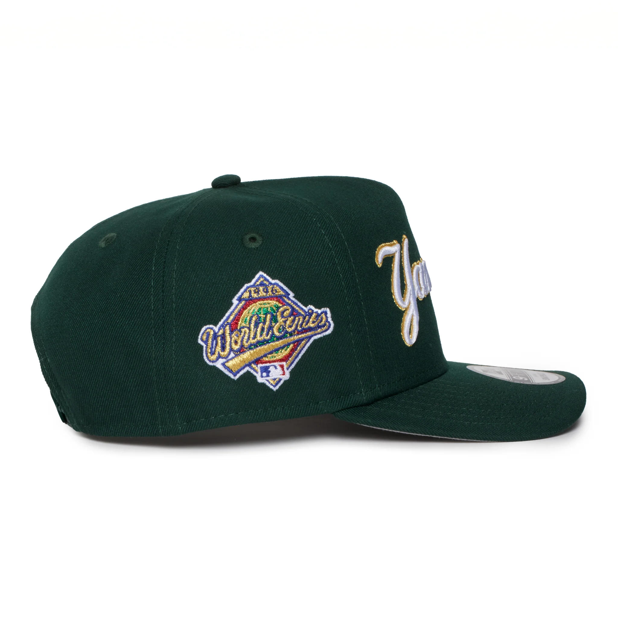 New York Yankees Dark Green Script 950 AFrame 96 WS Snap Back - Image 3