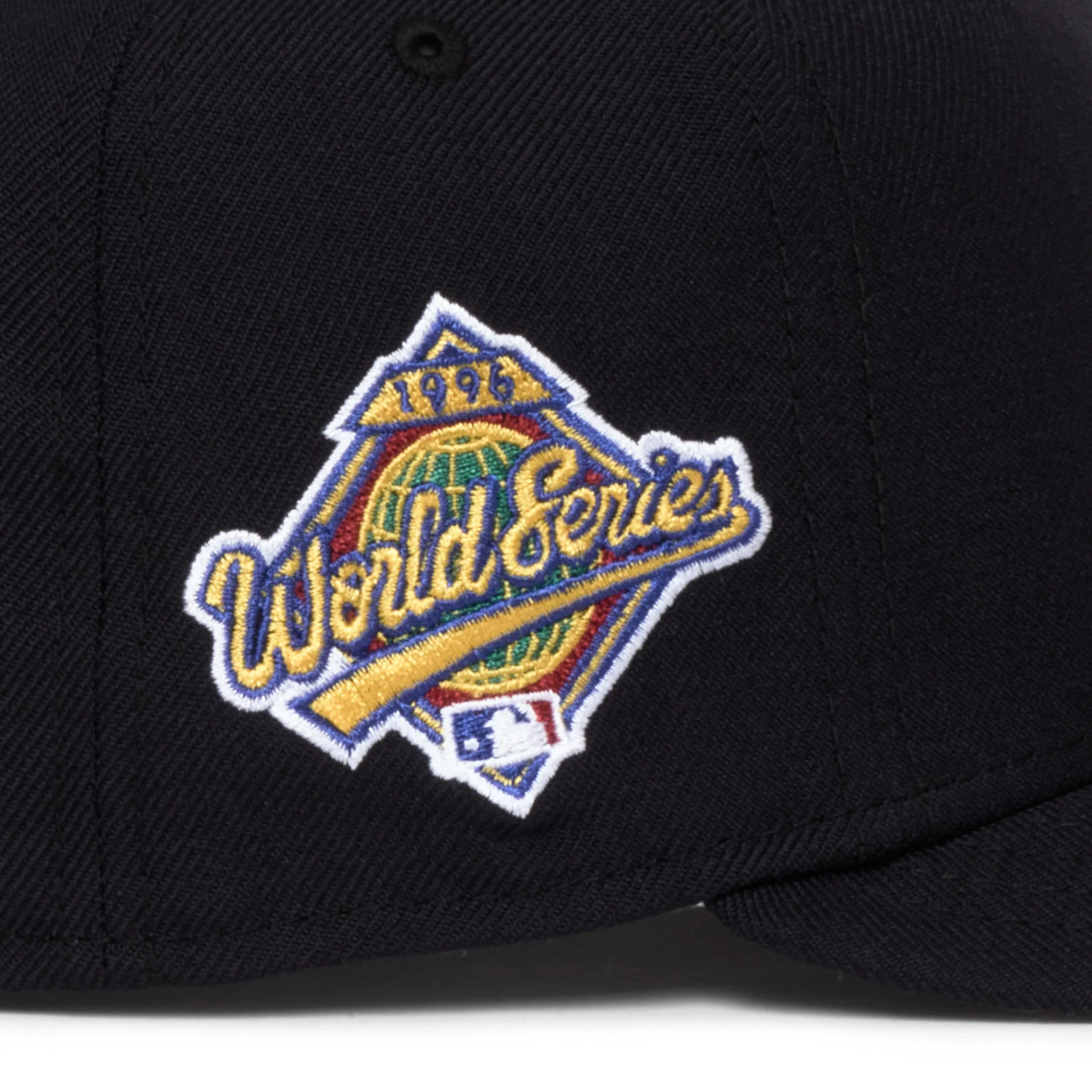 New York Yankees Navy 950 Classic 1996 WS Snap Back Grey uv - Image 4