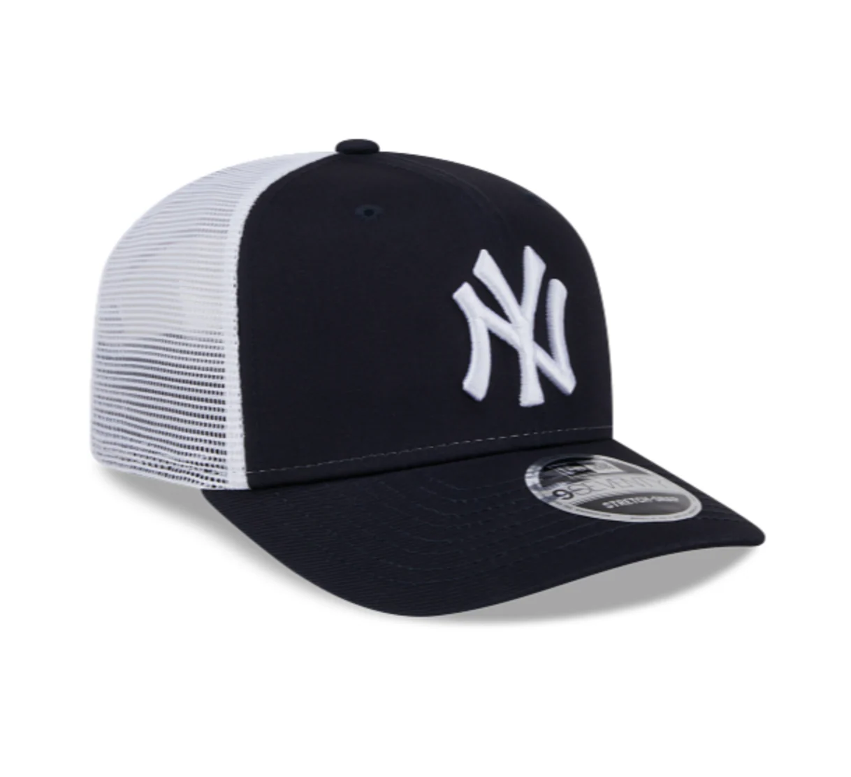 New York Yankees Navy Mesh 9SEVENTY Stretch- Snapback - Image 2