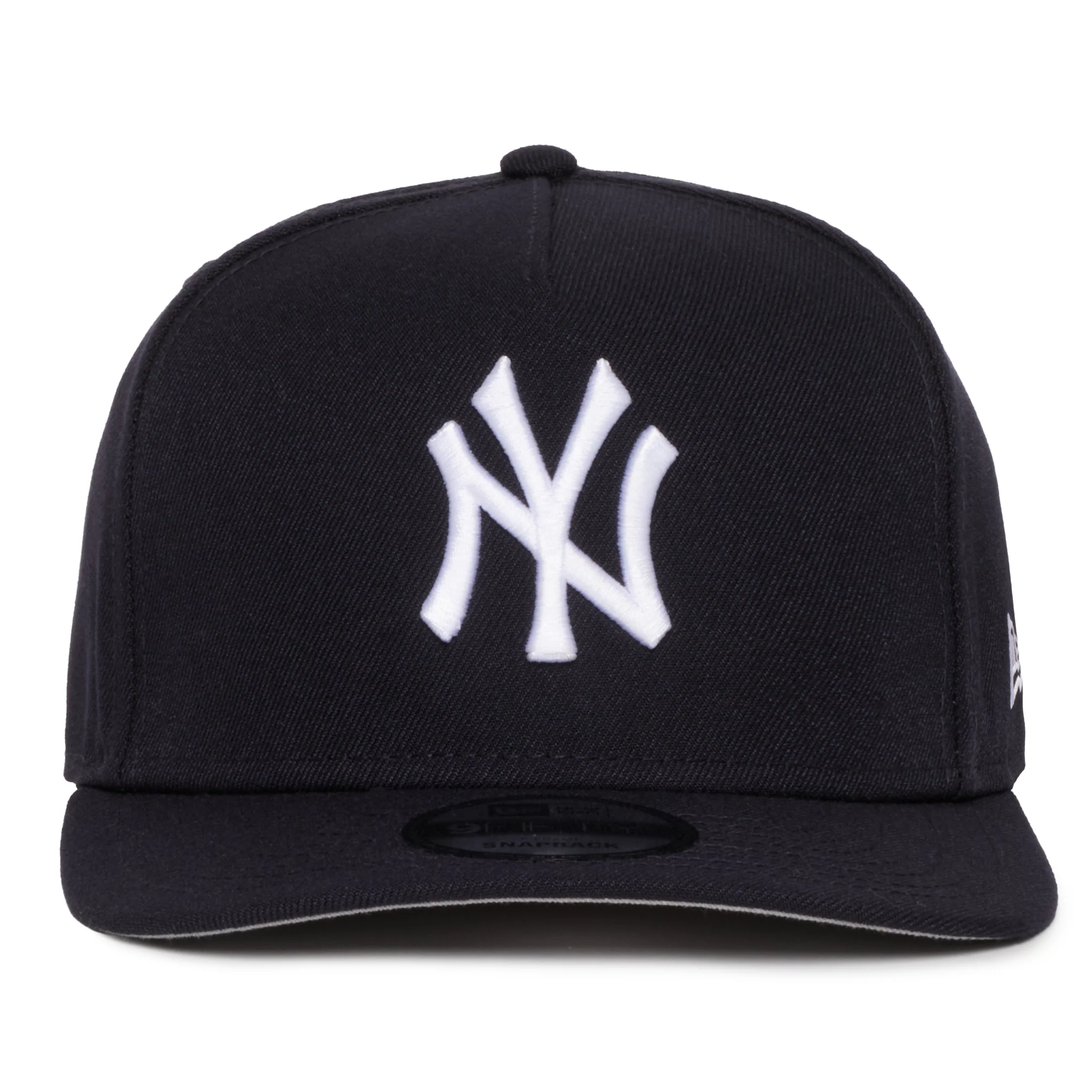 New York Yankees Navy No Patch 950 AFrame Snap Back - Image 2