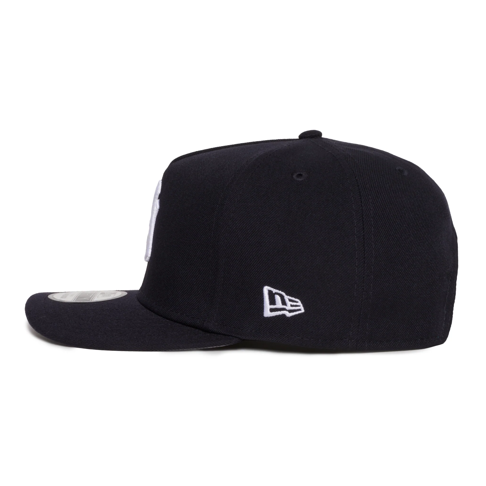 New York Yankees Navy No Patch 950 AFrame Snap Back - Image 3