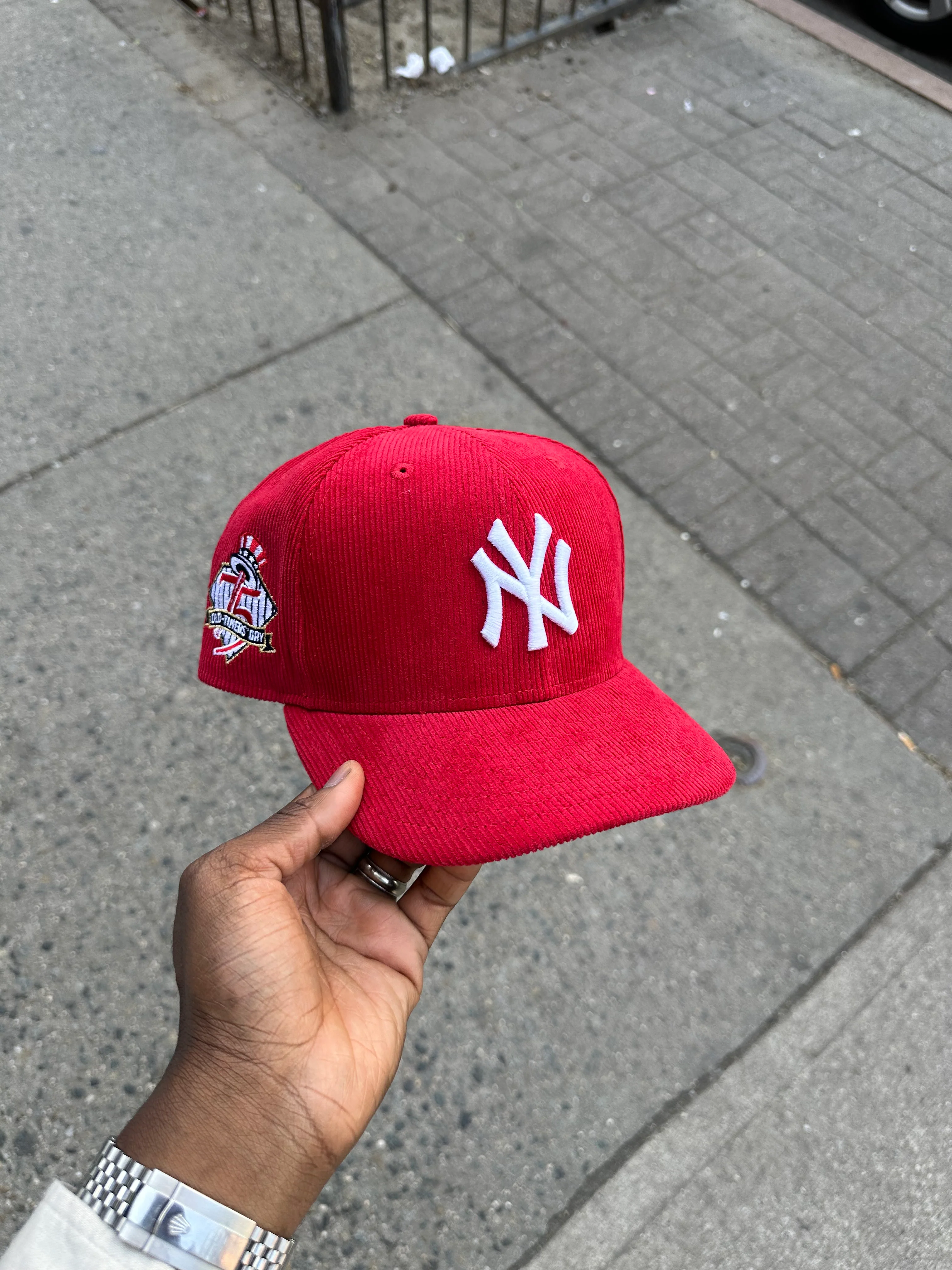 New York Yankees Red Corduroy 75 Years - Image 5