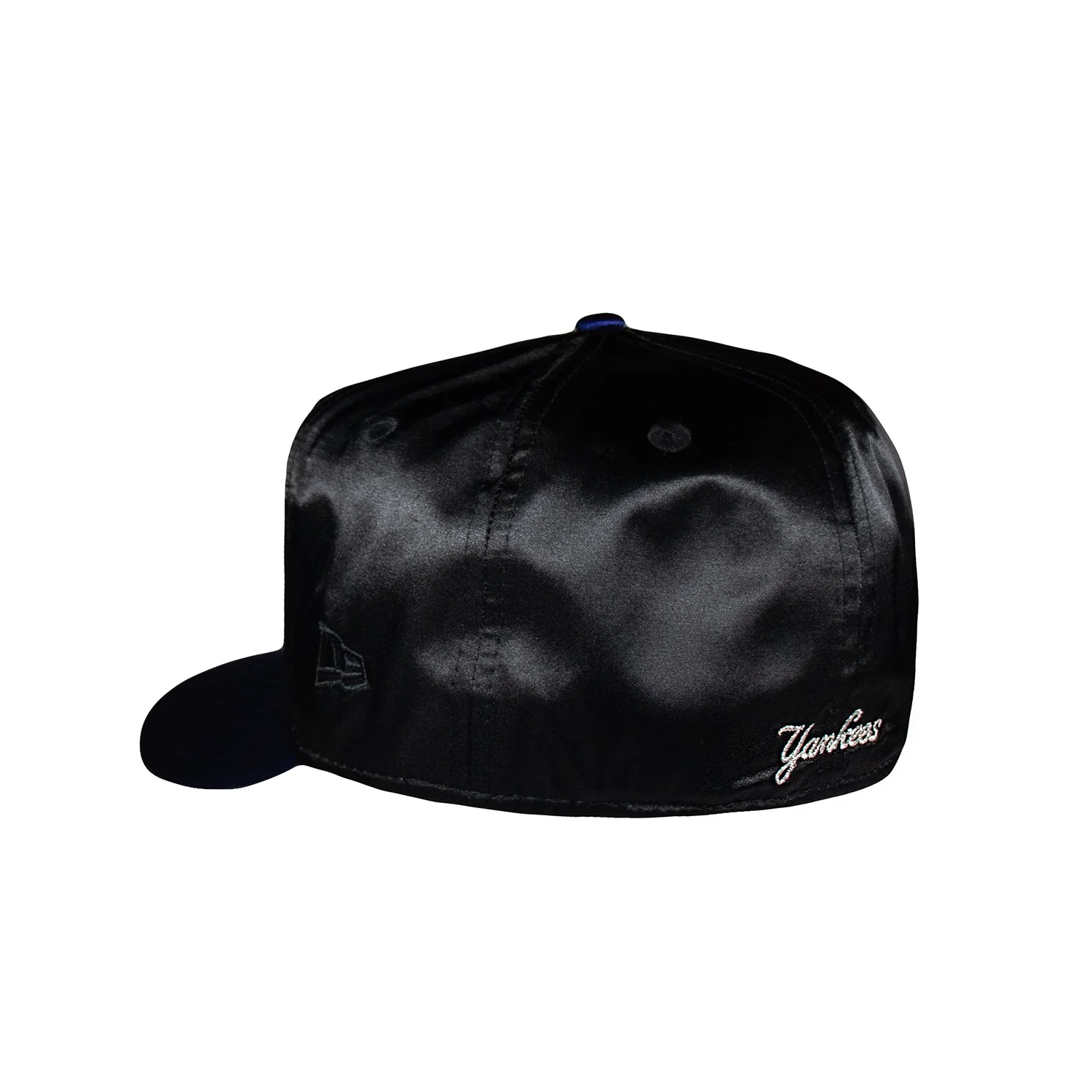 New York Yankees Galaxy Satin Black and Royal Script - Image 5