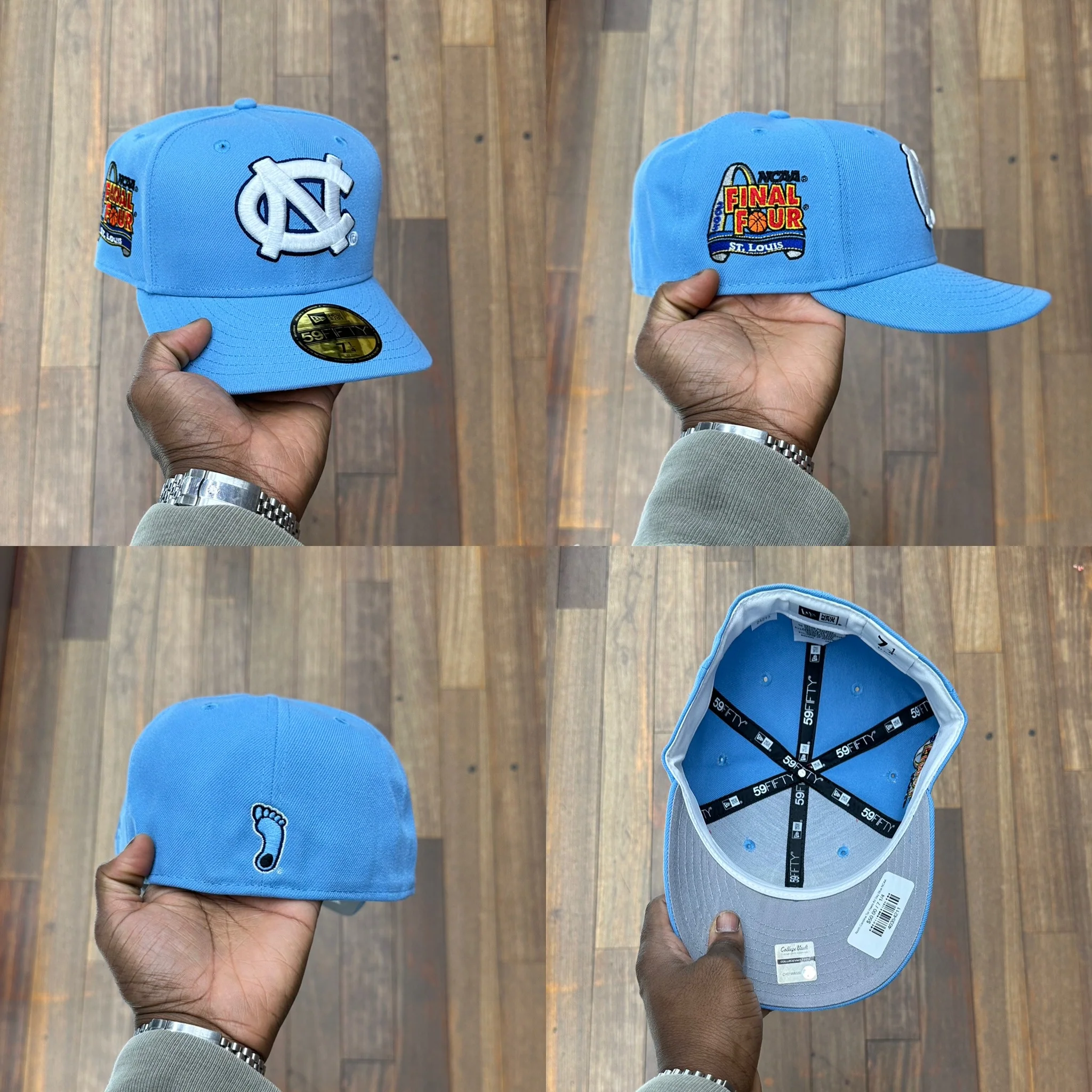 North Carolina Tar Heels All Sky Blue NCAA - Image 6