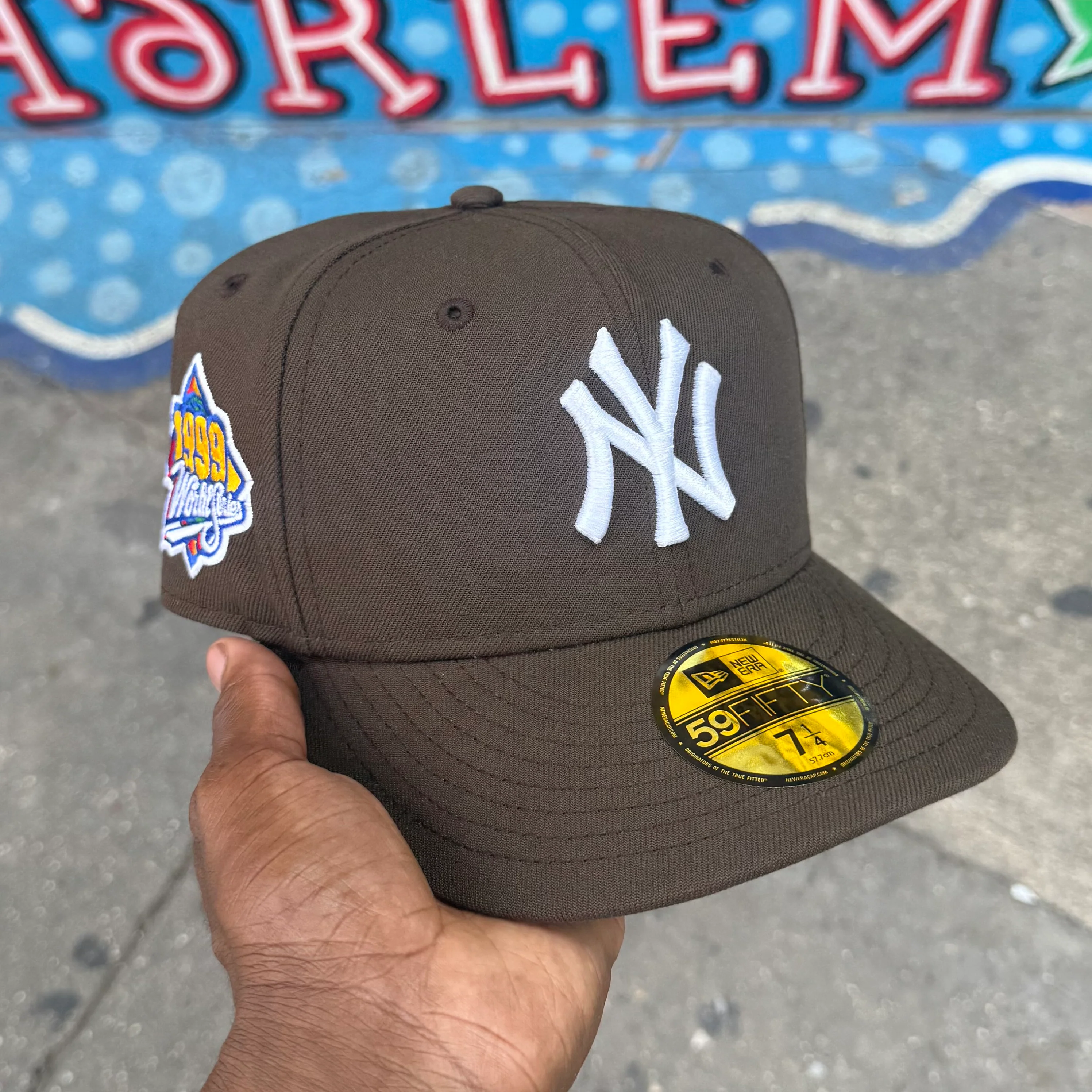 New York Yankee Brown 1999 World Series Grey UV - Image 2