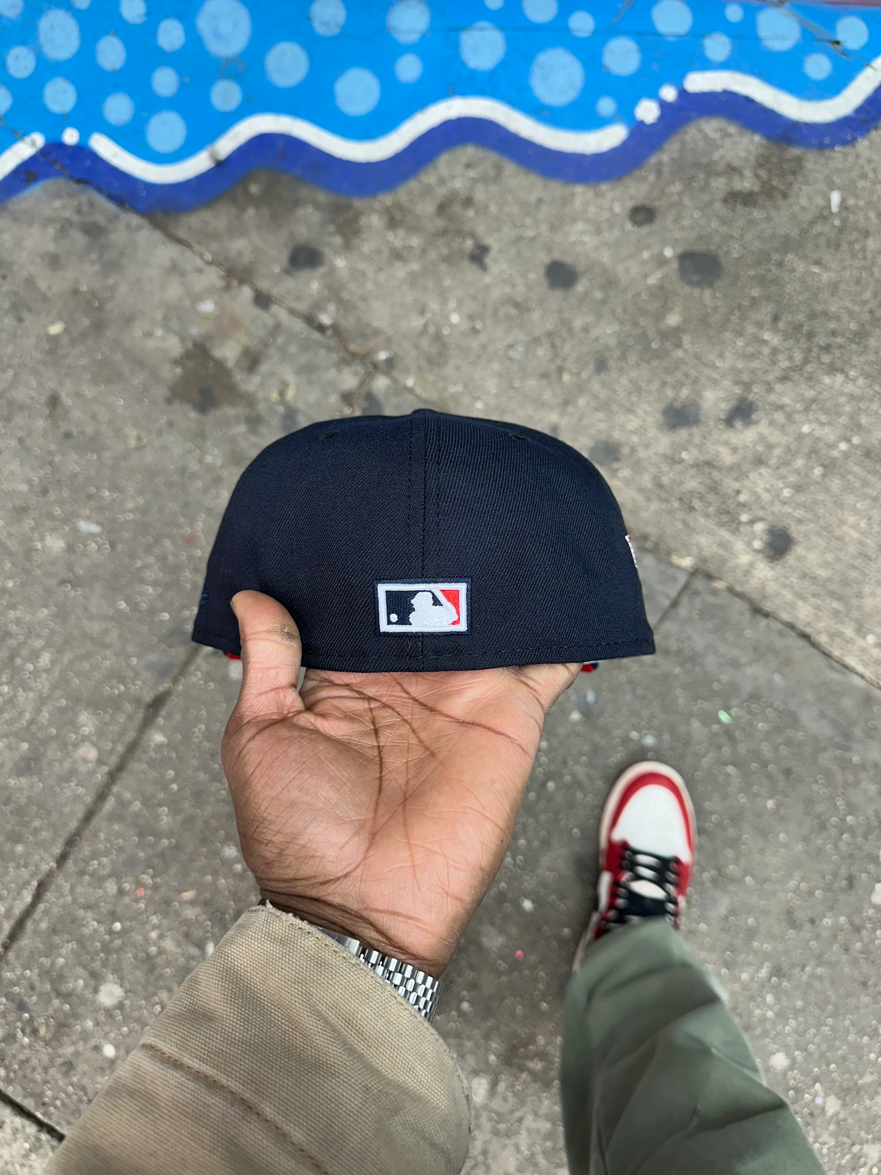 New York Yankees All Navy w/ Red UV 75TH World Series - Image 7