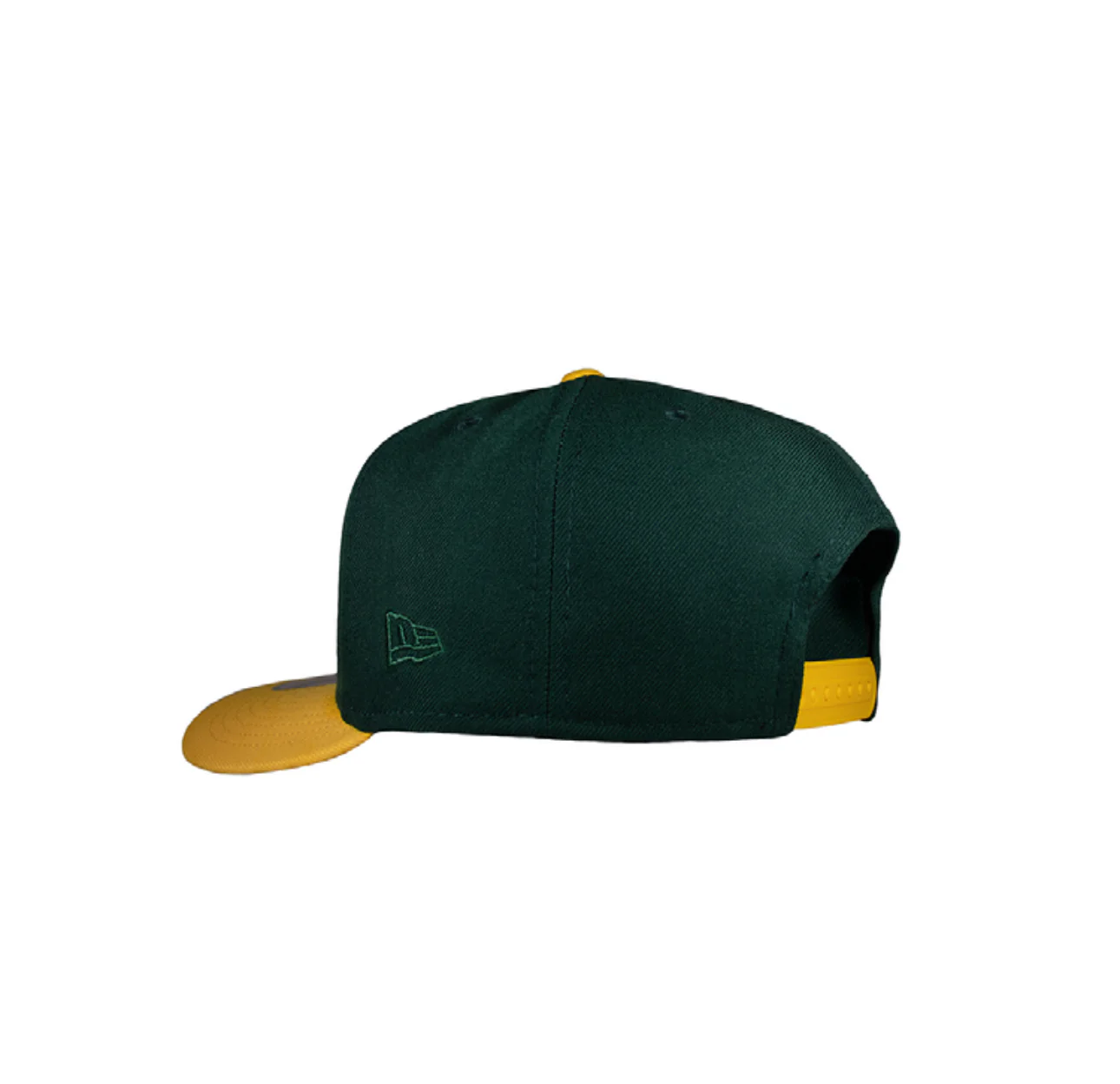 Oakland Athletics Green & Yellow 950 AFrame RHF Snap Back - Image 3