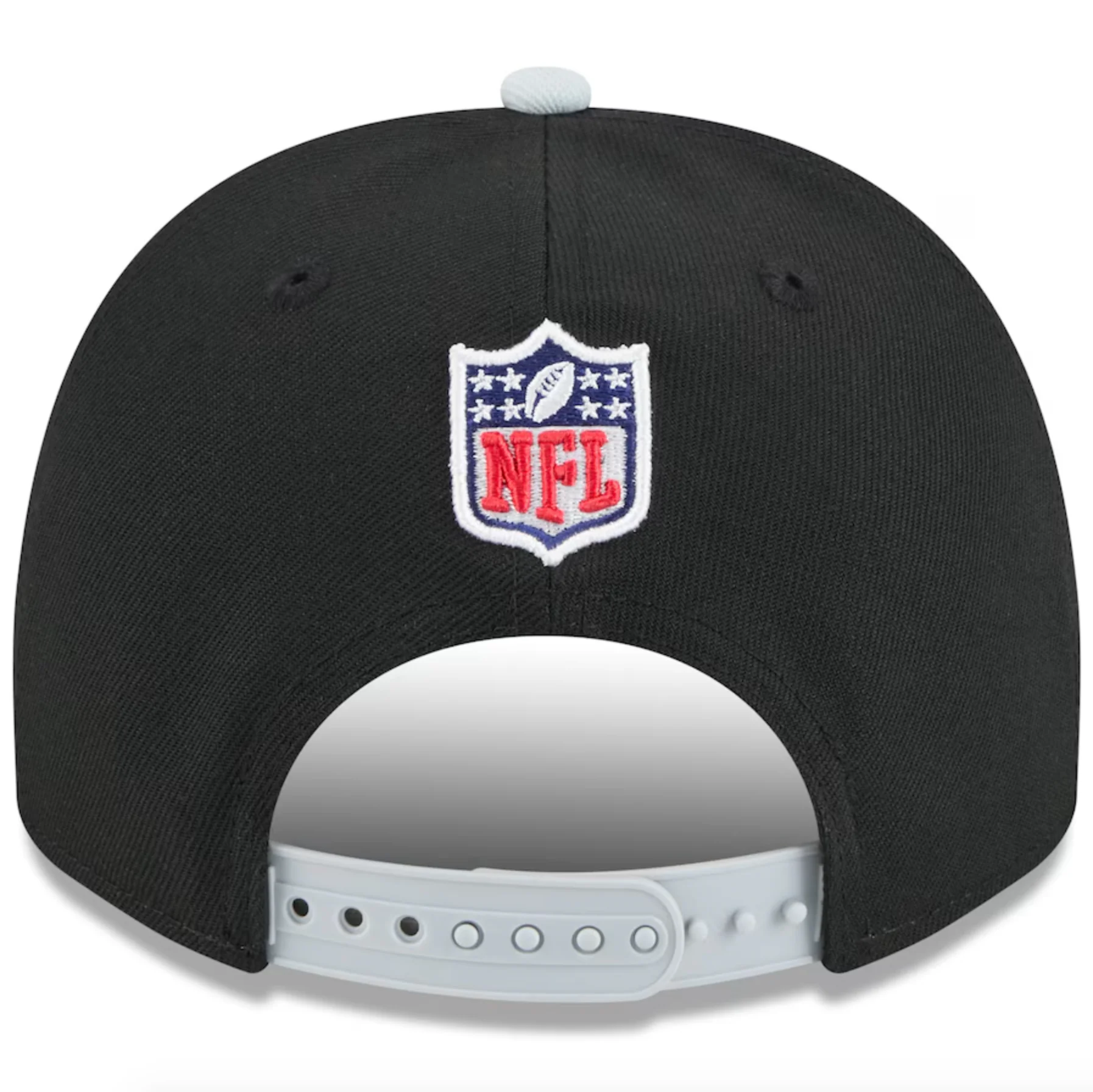 Oakland Raiders Black NFL25 DRAFT 950 AFrame Snap Back - Image 4