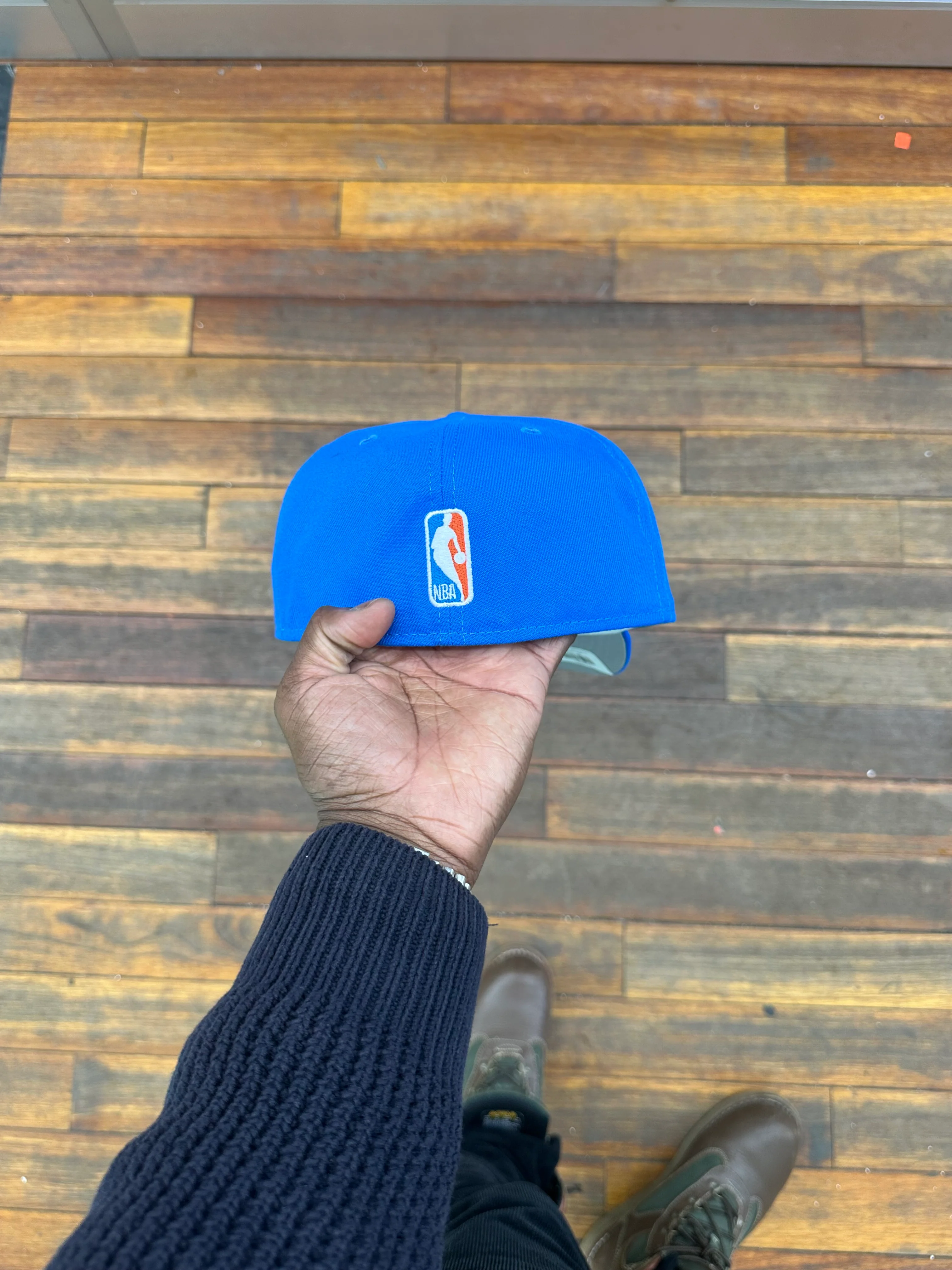 Oklahoma City Thunder Light Blue Fitted Western Conference - Image 4