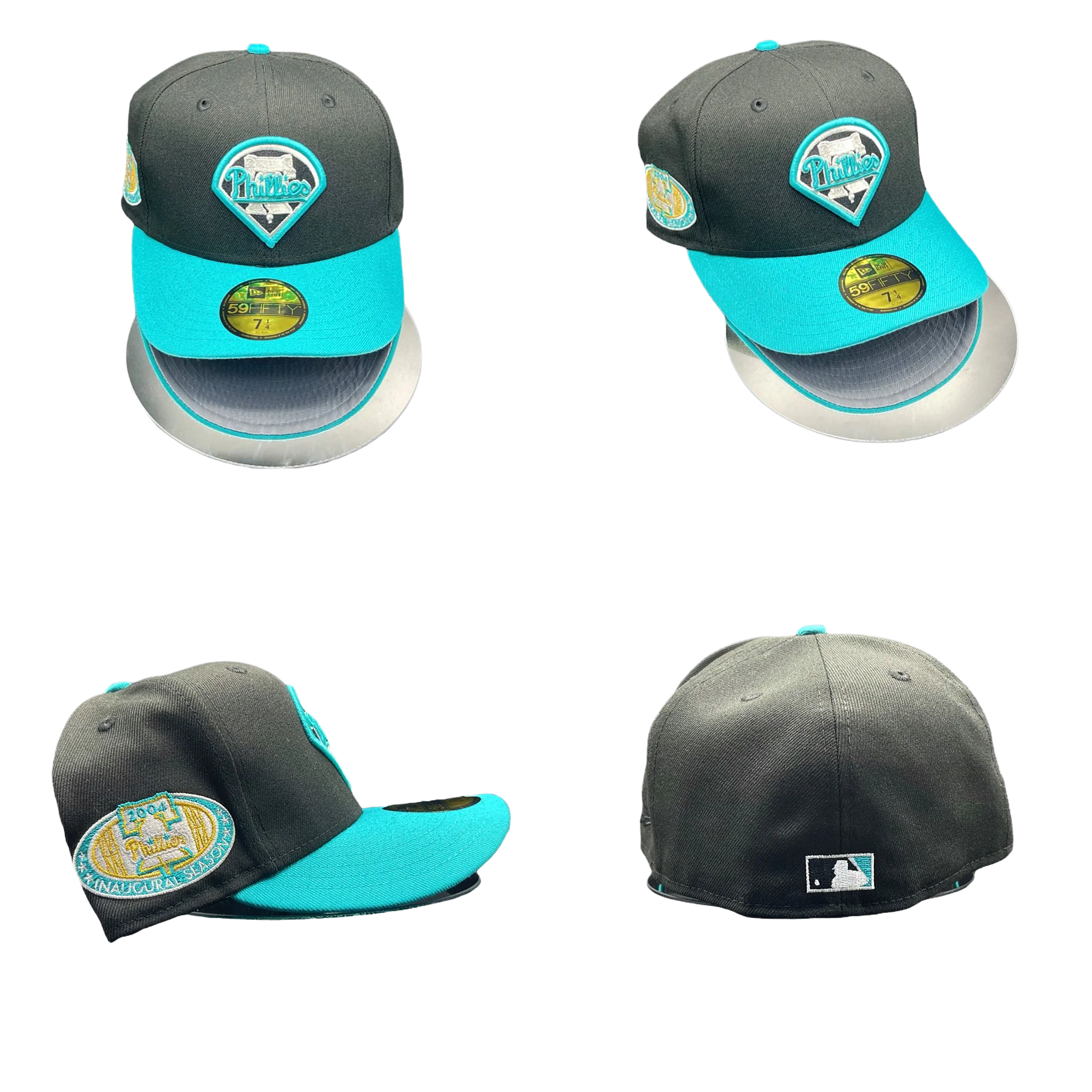 PHILADELPHIA PHILLIES BLACK TEAL 04 - Image 6