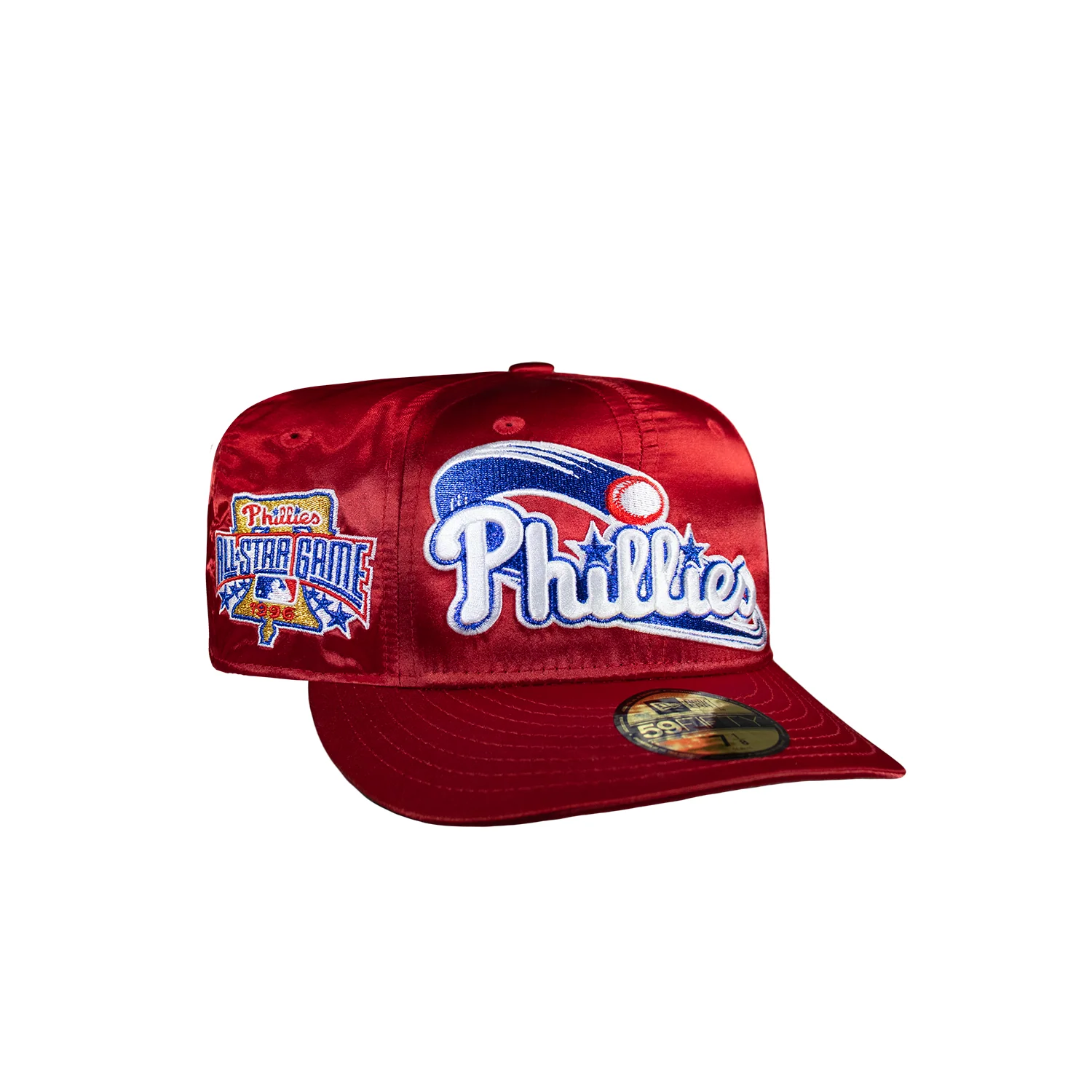 Philadelphia Phillies All Satin Red Script 1996 ASG - Image 2