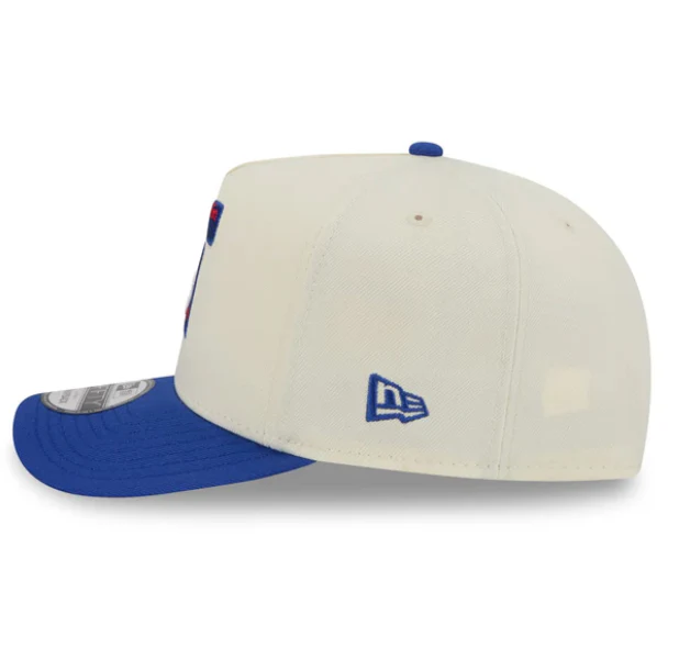 Philadelphia 76ERS HWC Chrome White 9FIFTY A-Frame Snapback - Image 5