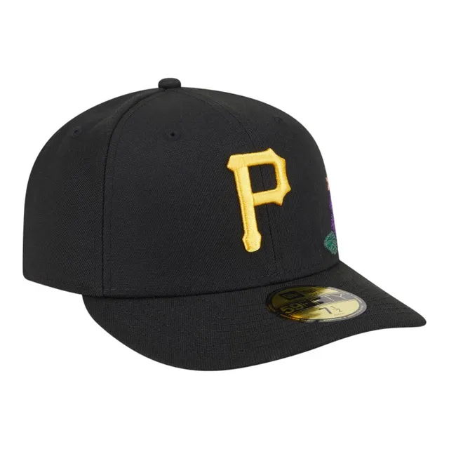 Pittsburgh Pirates Black Floral Chain Stitch Green UV - Image 3