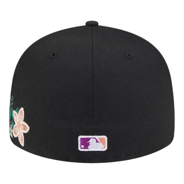 Florida Marlins Black Floral Chain Stitch Green UV - Image 3