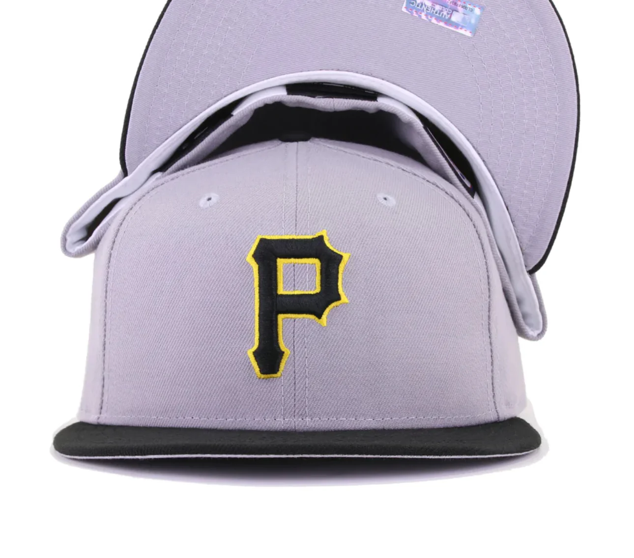 Pittsburgh Pirates Storm Grey & Black w/ Grey UV NO PATCH - Image 3