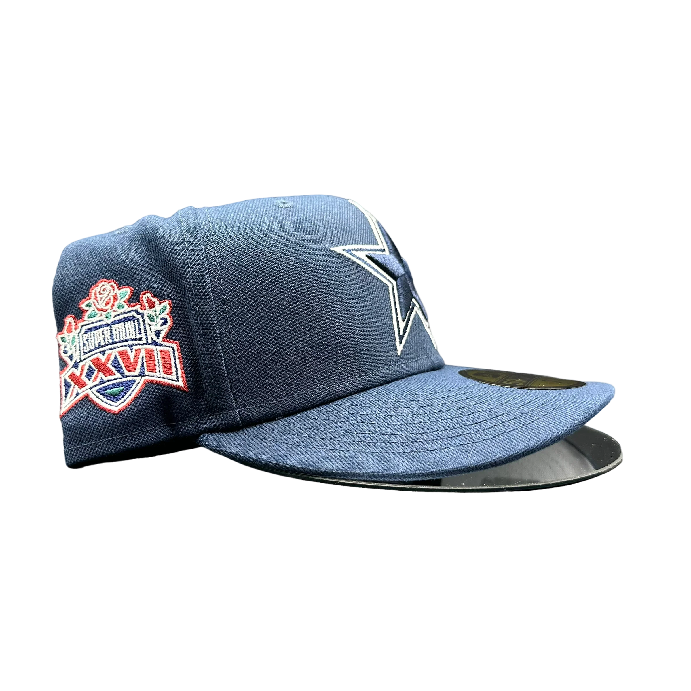 Dallas Cowboys Navy SB XXVII Fitted - Image 4