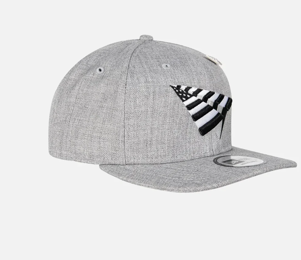 Roc Nation Paper Planes Heather Grey 950 Snap Back - Image 3