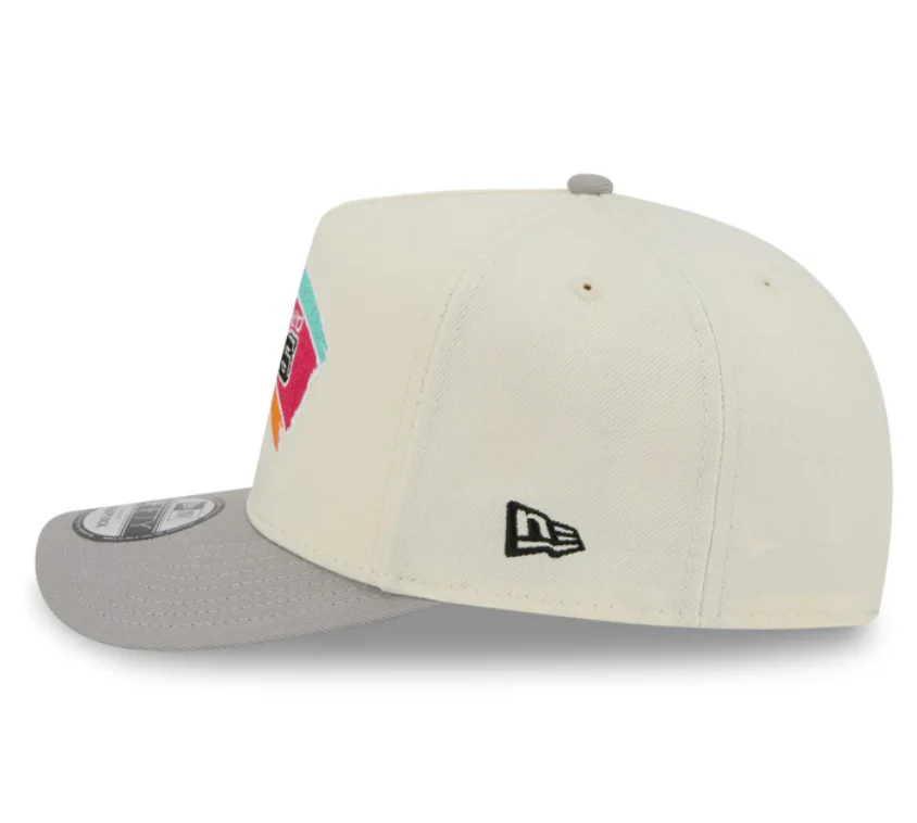 San Antonio Spurs HWC Chrome White 9FIFTY A-Frame Snapback - Image 4