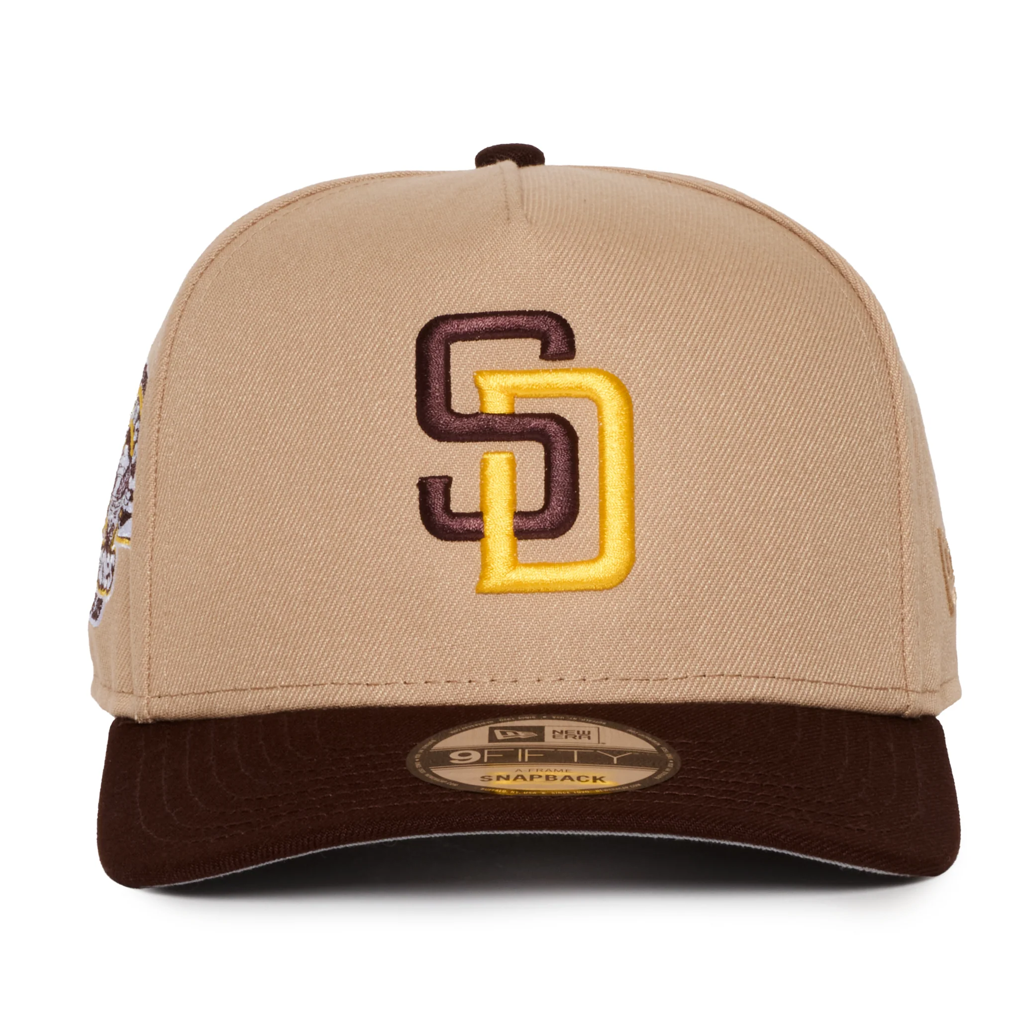 San Diego Padres Camel And Brown  950 A-Frame  Padres Stadium  Snap Back - Image 2