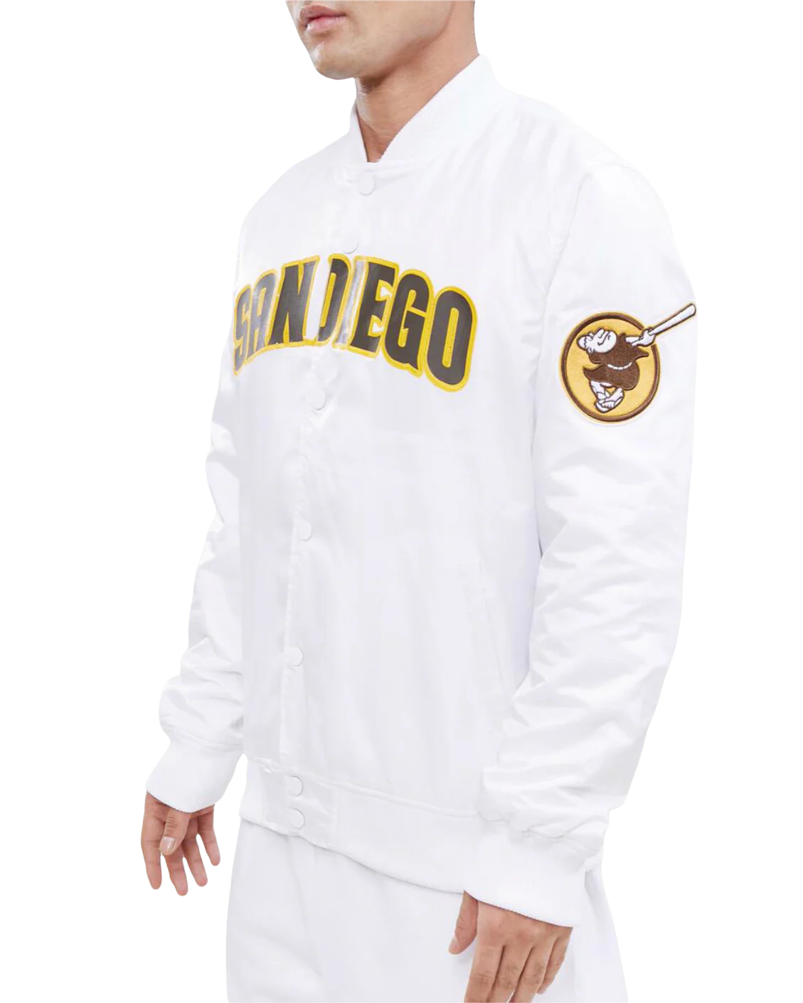S.D PADRES SATIN JACKET - Image 3
