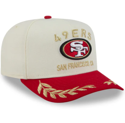San Francisco 49ERs Chrome NFL25 DRAFT 950 AFrame Snap Back - Image 4