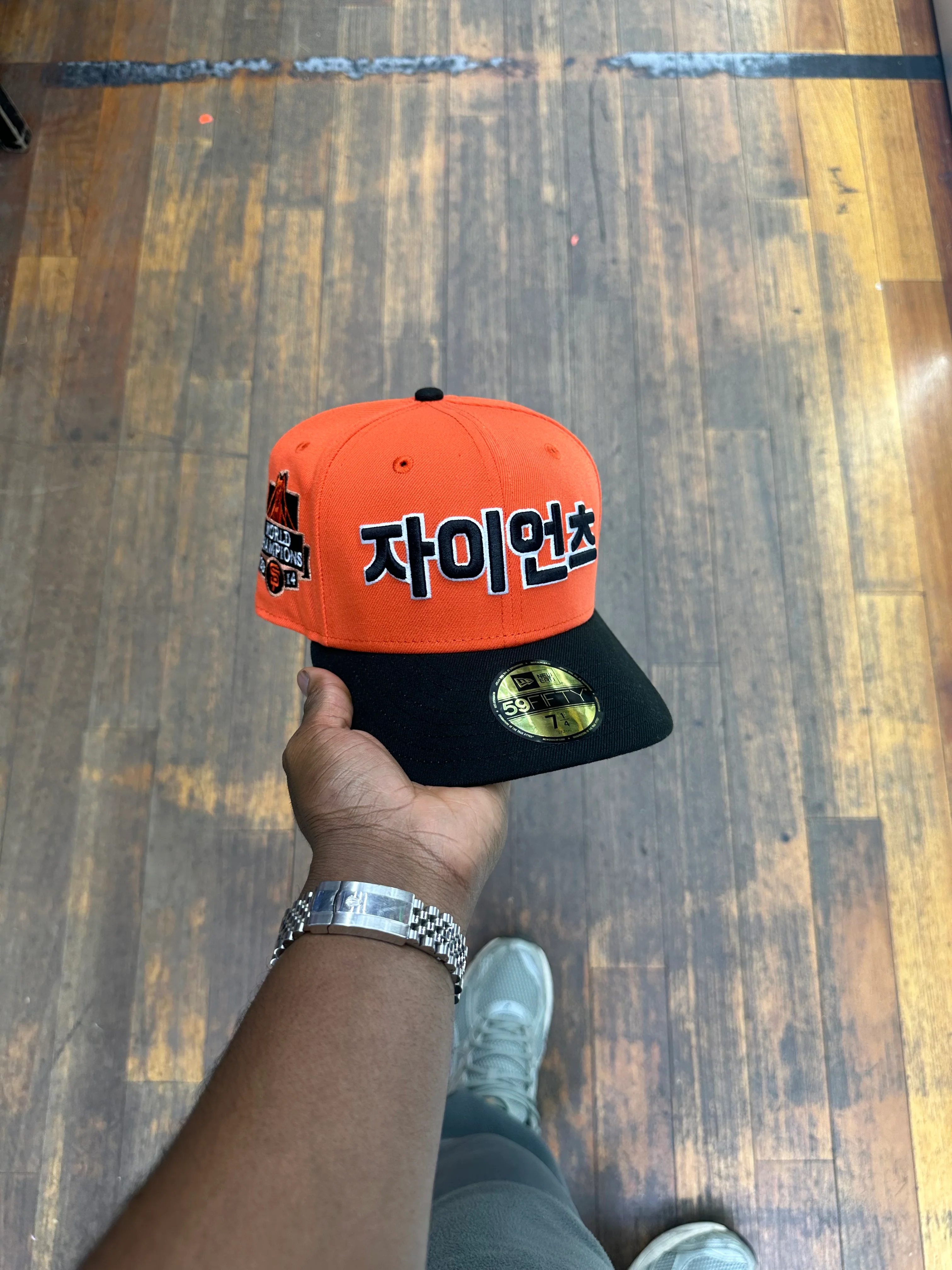 San Francisco Seoul Series South Korea Orange and Black - Image 3
