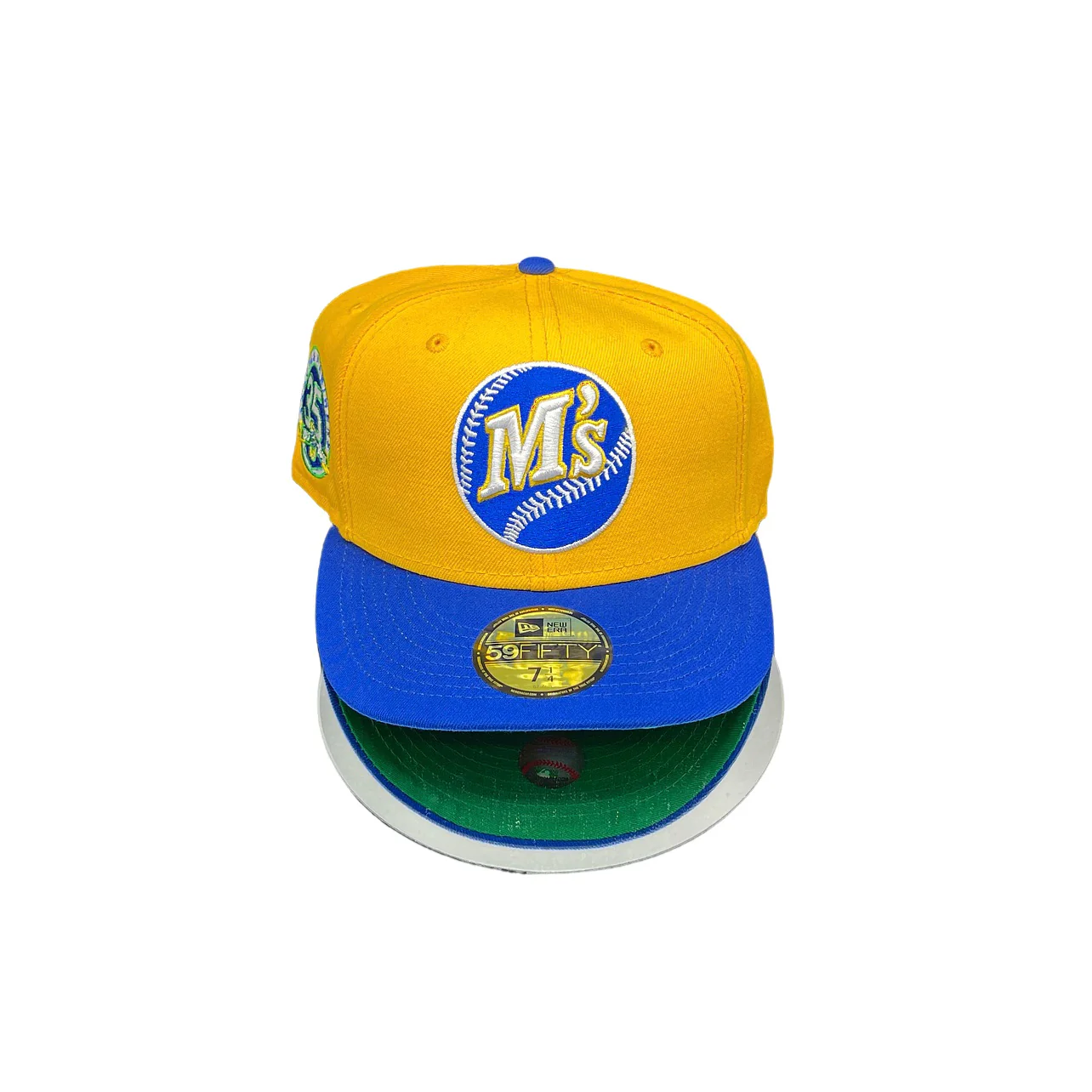 Seattle Mariners 2T A-Gold Yellow and Royal 35TH - Image 4