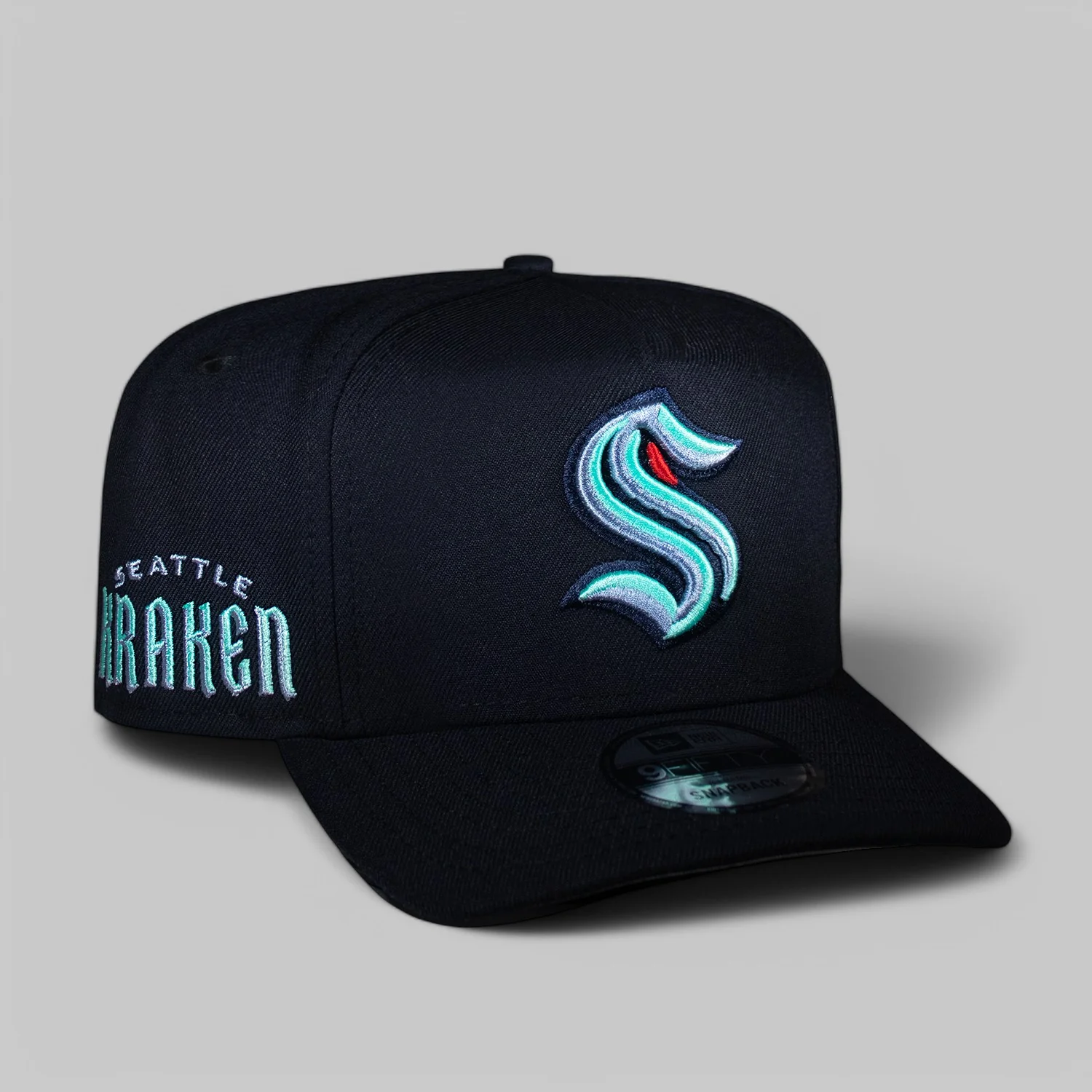 Seattle Kraken All Navy 950 AFrame Snap Back