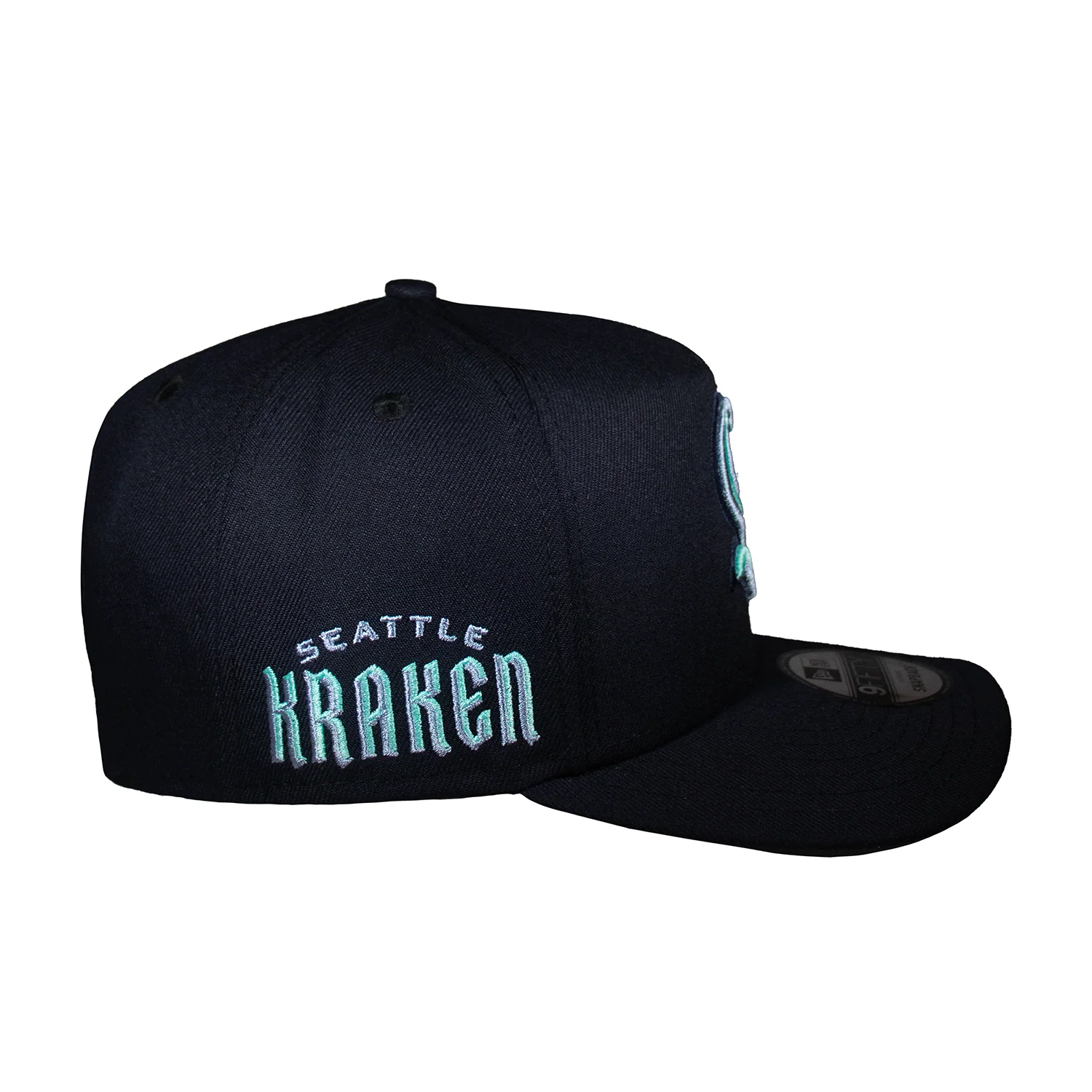 Seattle Kraken All Navy 950 AFrame Snap Back - Image 3
